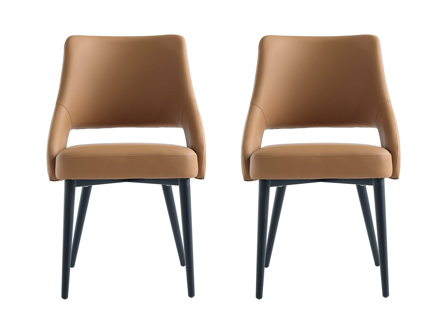 Tremont Dining Chair in Saddle (set of 2) - Ornate Home