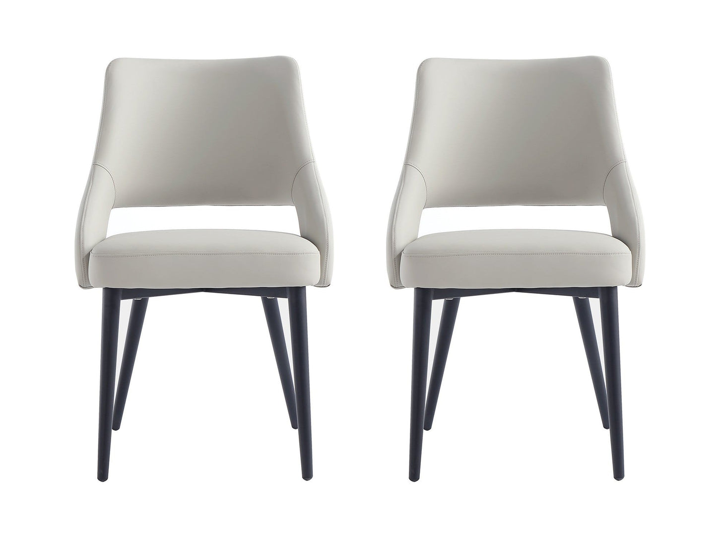 Tremont Dining Chair in Stone (set of 2) - Ornate Home