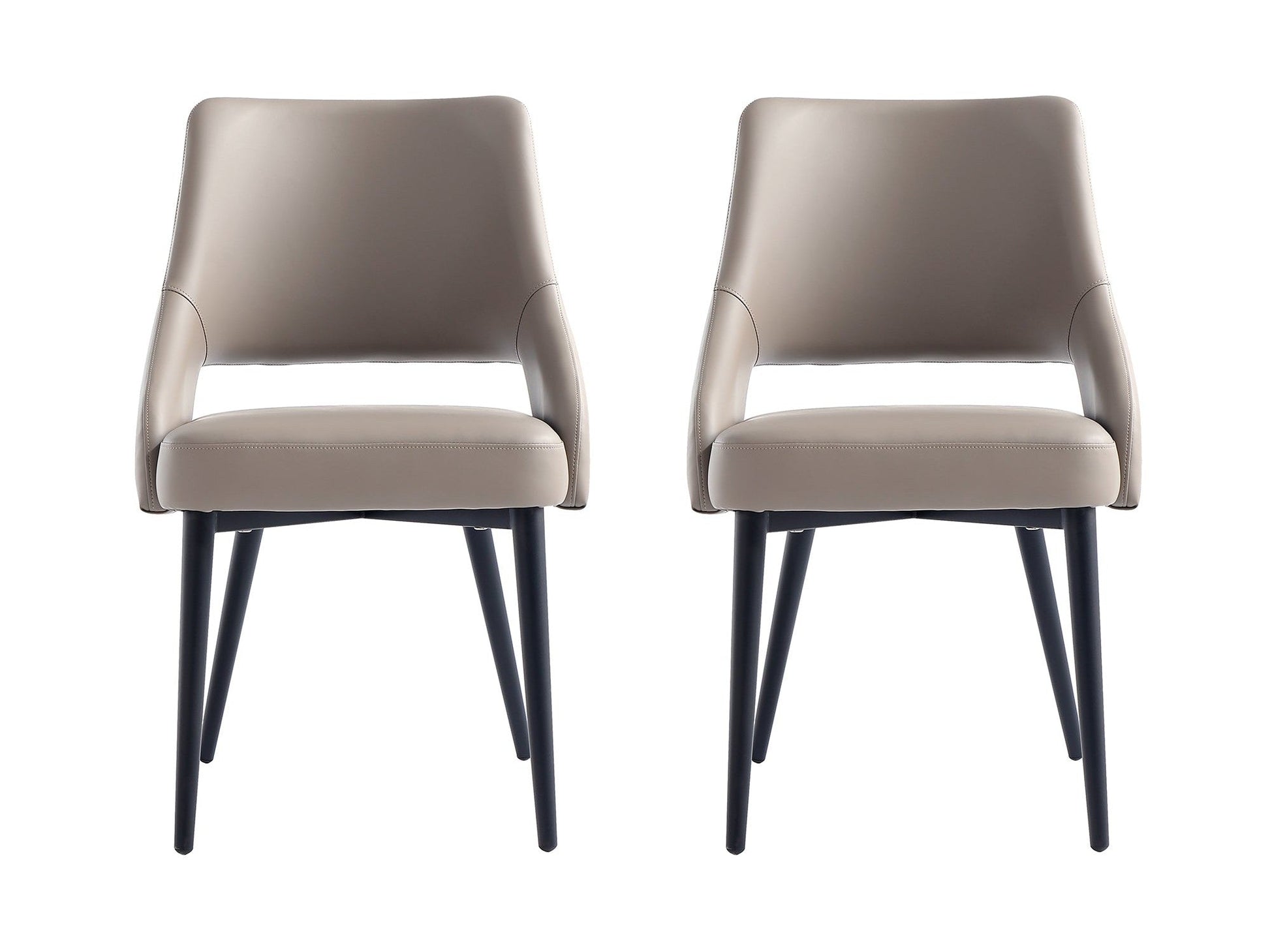 Tremont Dining Chair in Taupe (set of 2) - Ornate Home