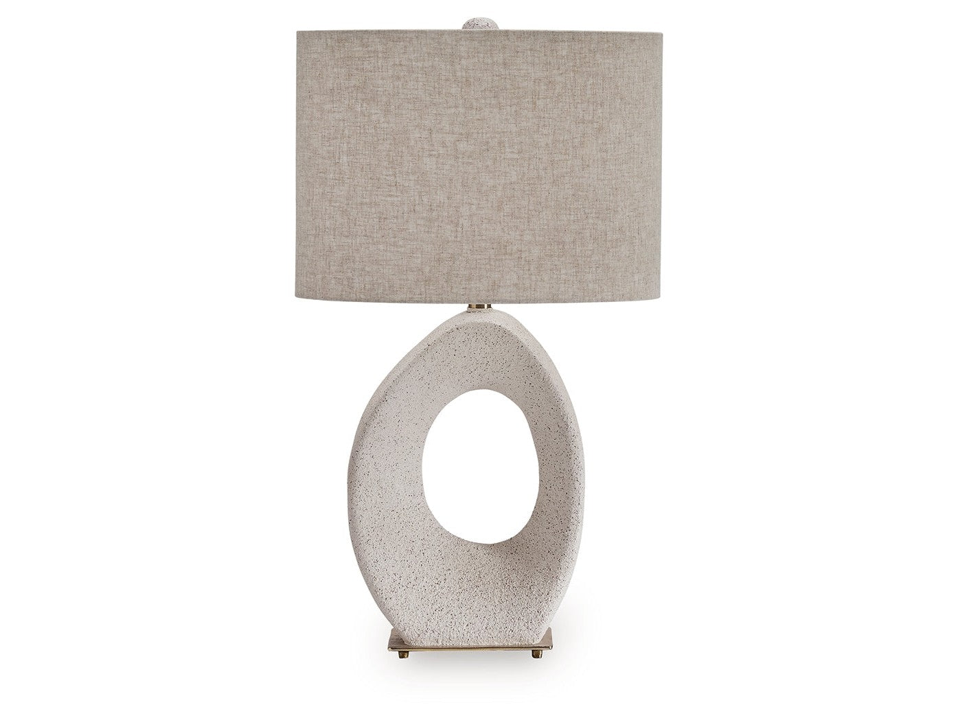 Trentlen Cream/Gold Paper Table Lamp (1/CN)- Viva Furn