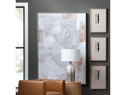 Tres Silhouettes Black Wall Art - Ornate Home