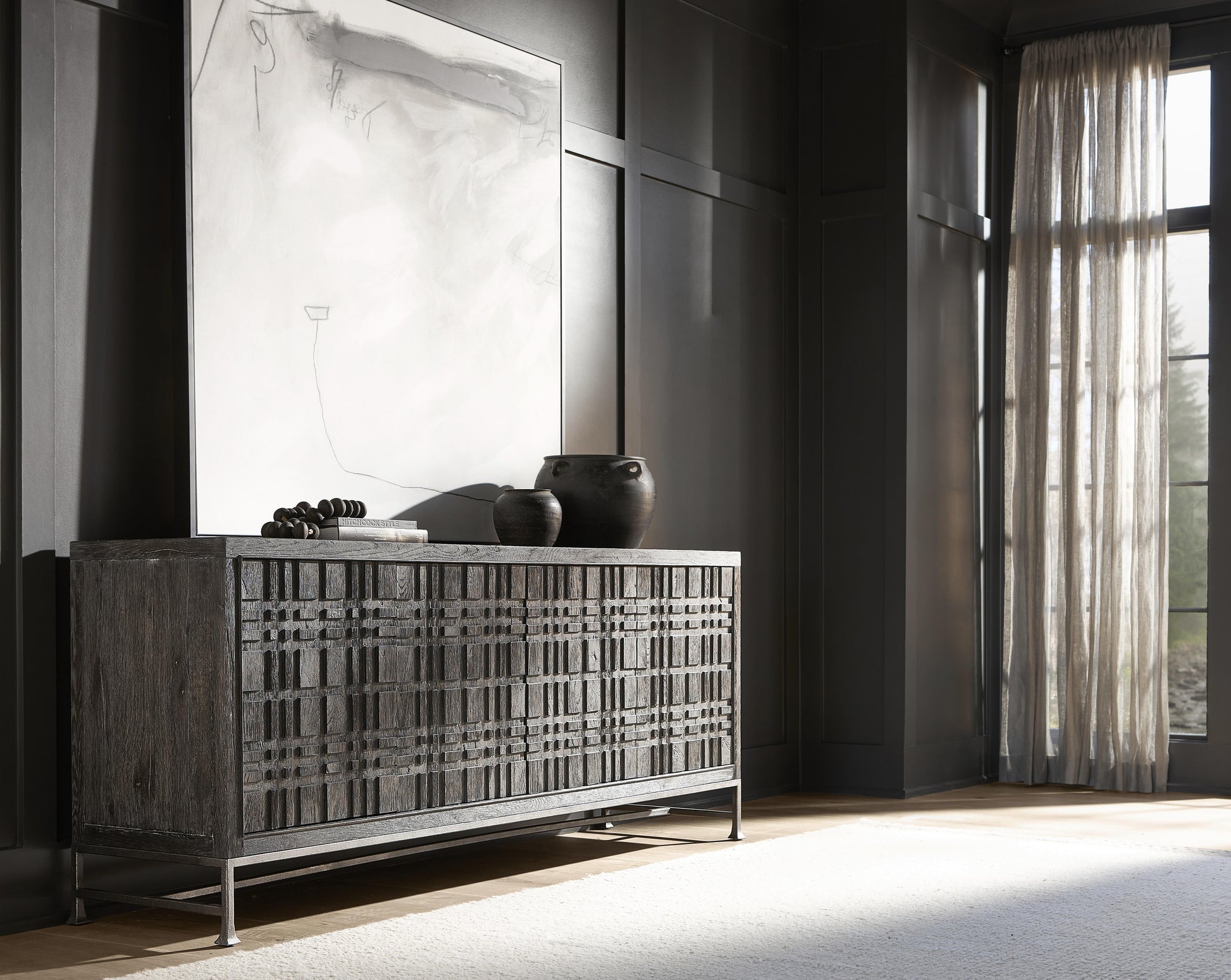 Tribeca Barlow/Tadon Entertainment Credenza - Ornate Home