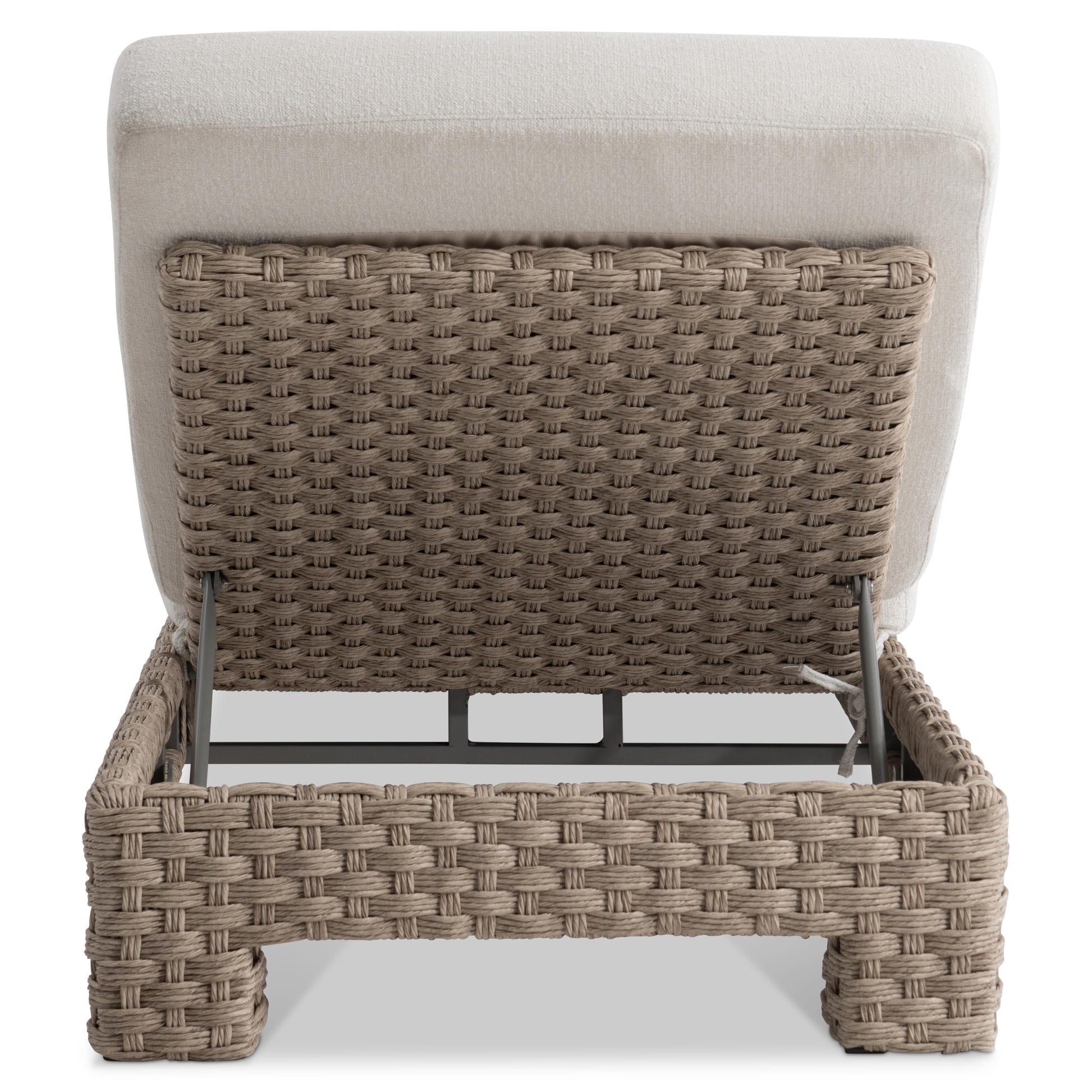 Trieste Pampas/White/Cream Outdoor Chaise - Ornate Home