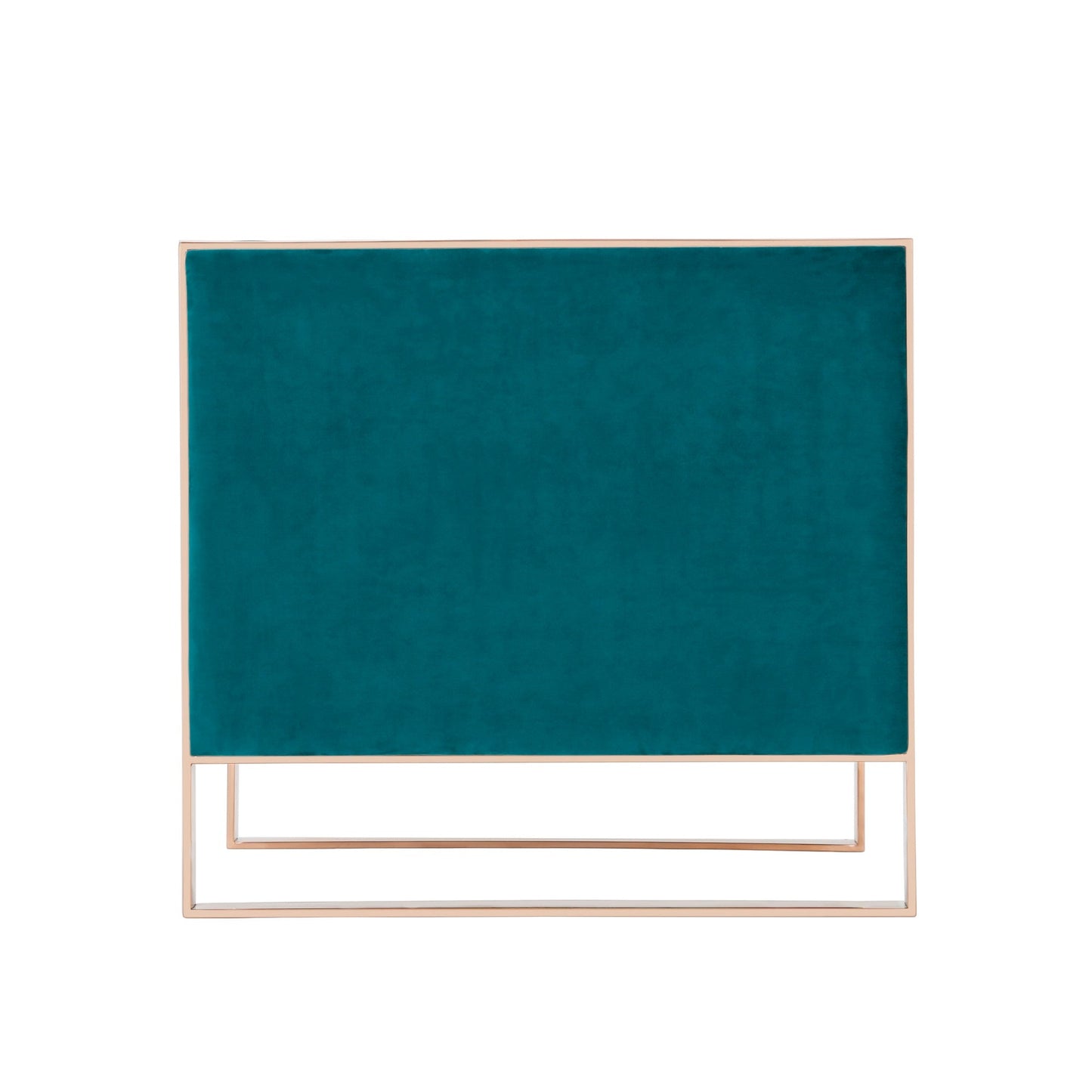 Trillium Accent Chair in Teal and Gold (set of 2) - Ornate Home