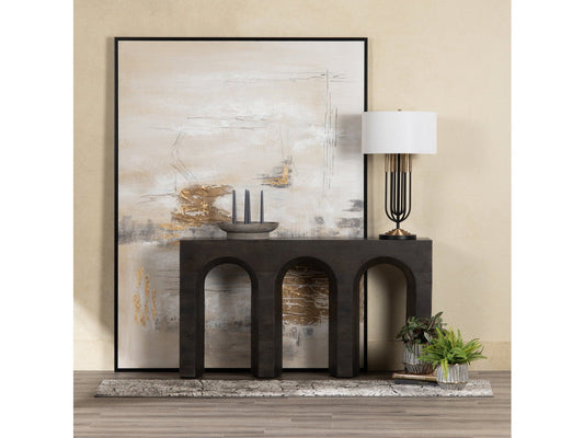Trinity Black Console Table - Ornate Home