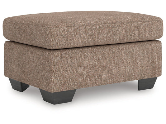 Triston-Peaks Suede Ottoman- Viva Furn