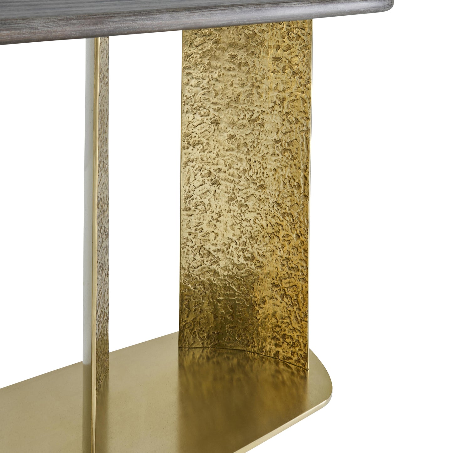 Trost Bracken/Dorado Gold Console Table - Ornate Home