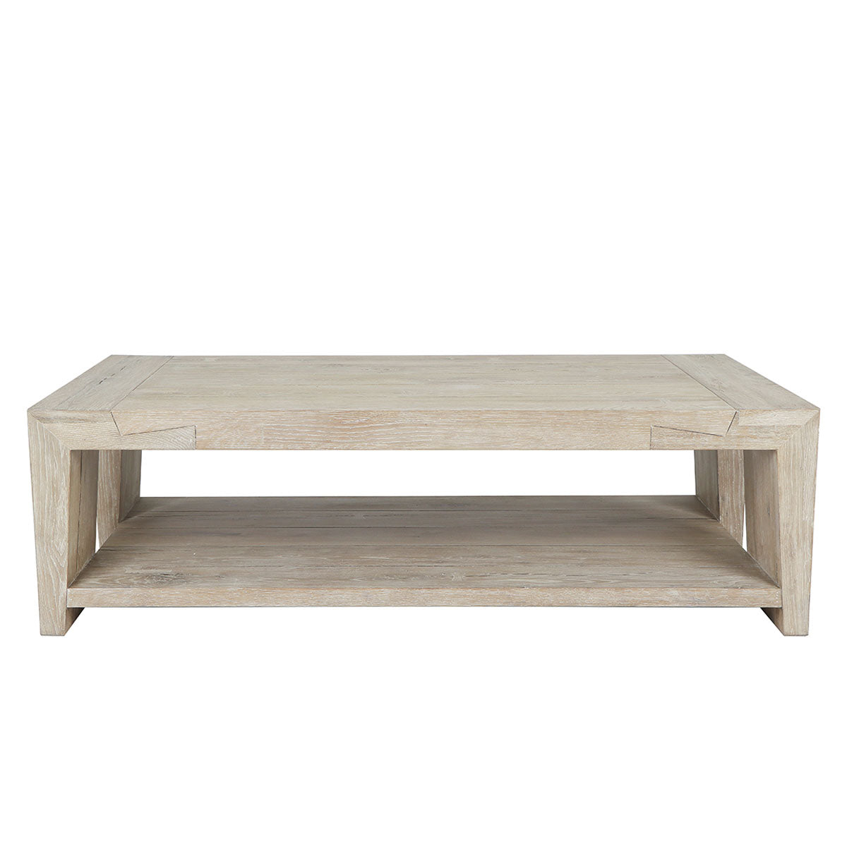 Troy White Coffee Table - Ornate Home