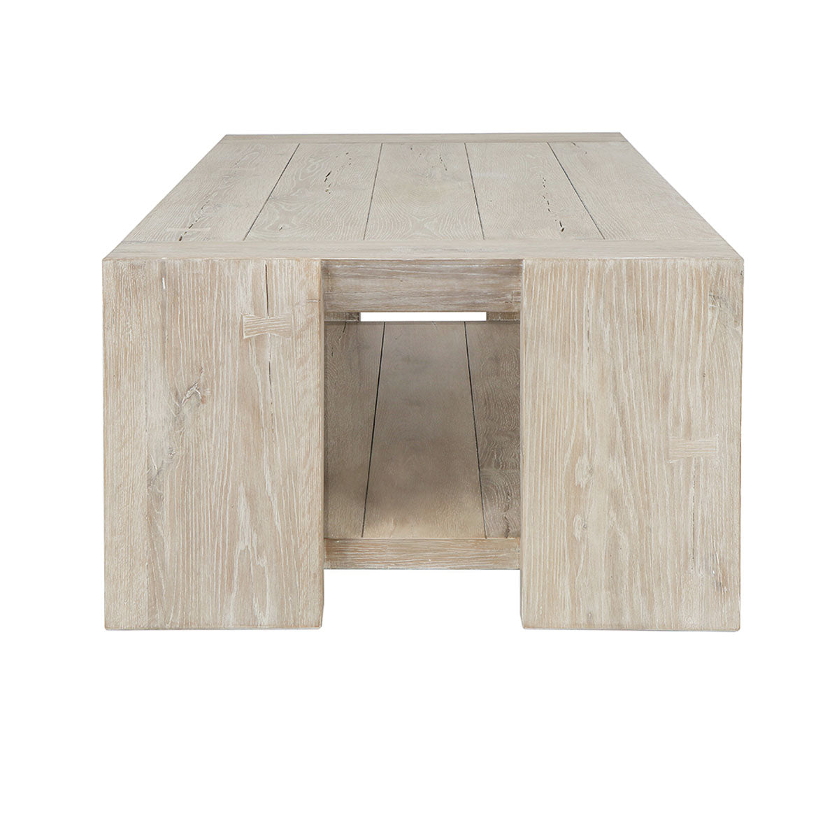 Troy White Coffee Table - Ornate Home