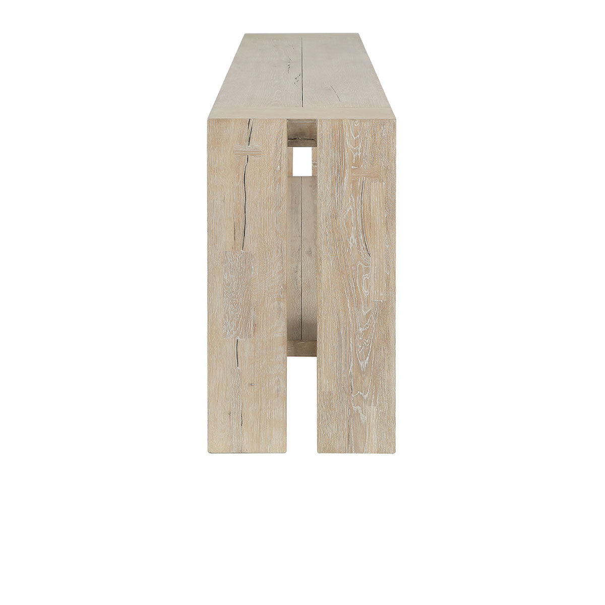 Troy White Console Table - Ornate Home