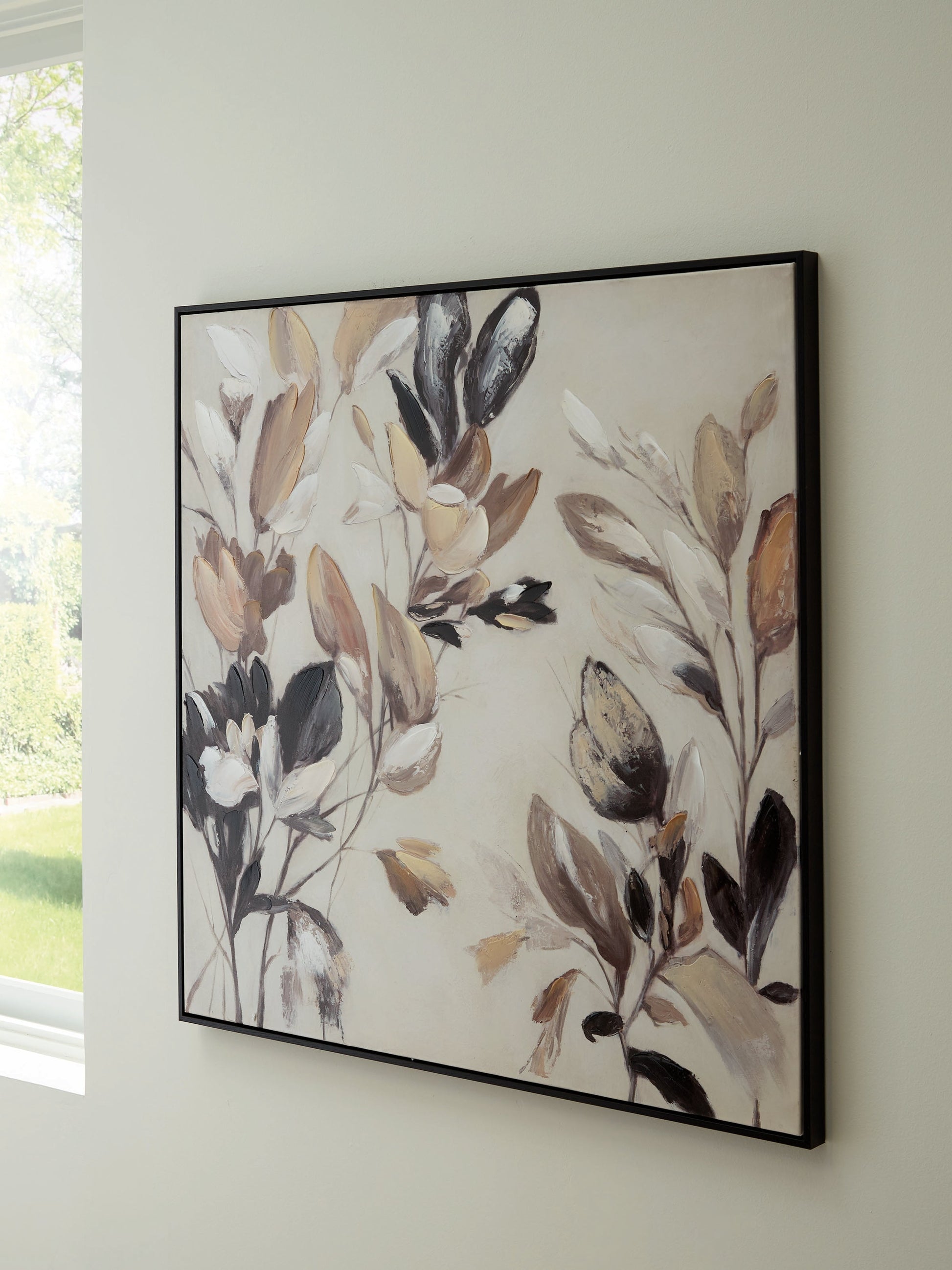 Trulow Tan/Brown/Black Wall Art- Viva Furn