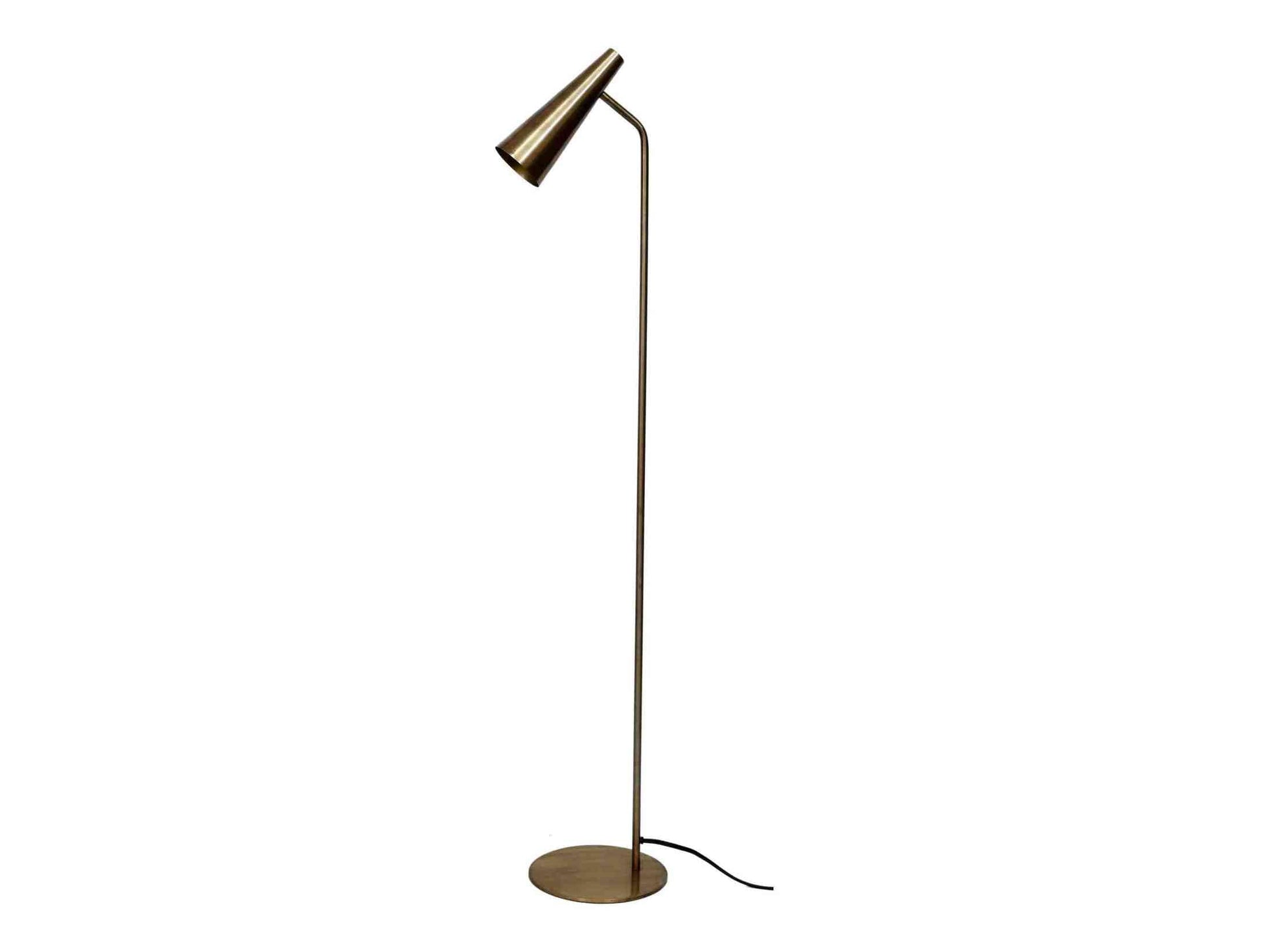 Trumpet Gold Floor Lamp - Ornate Home