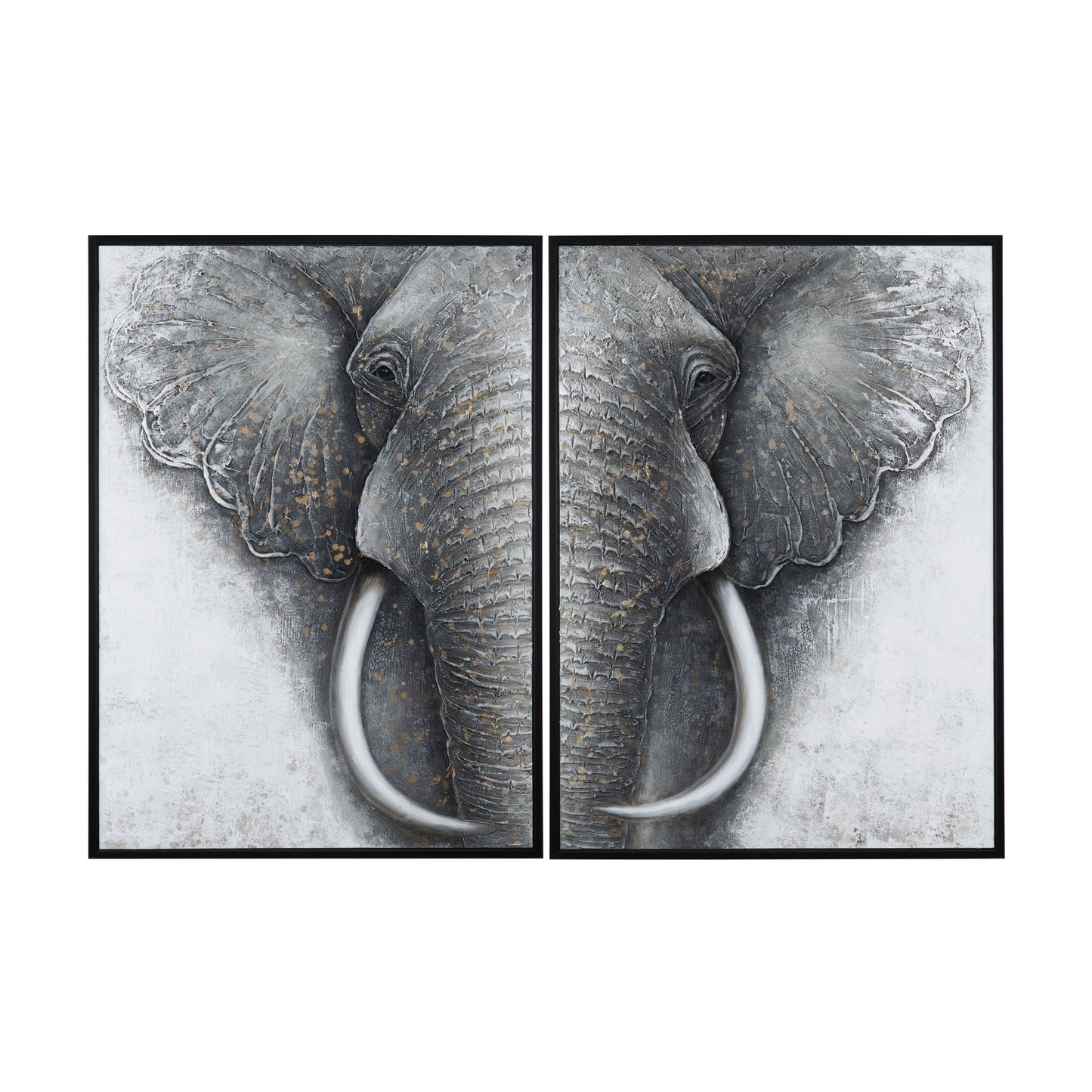 Trunks Grey/White Canvas - Ornate Home