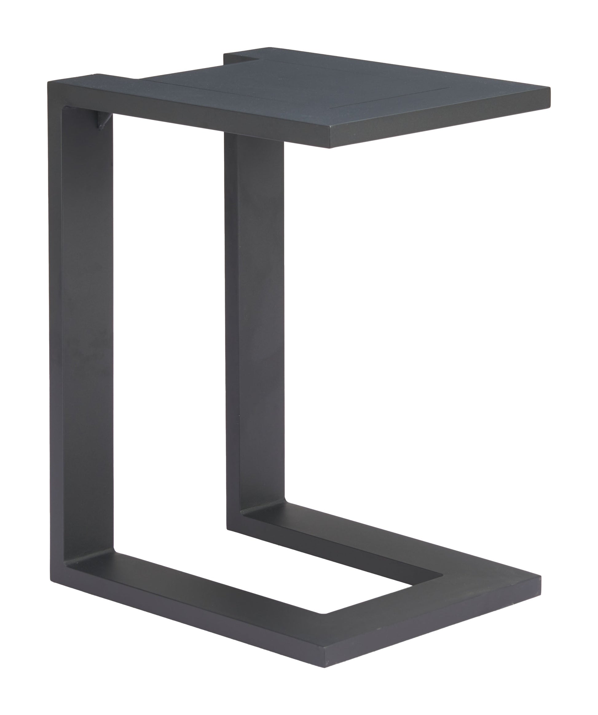 Tudi Black Outdoor Side Table - Ornate Home
