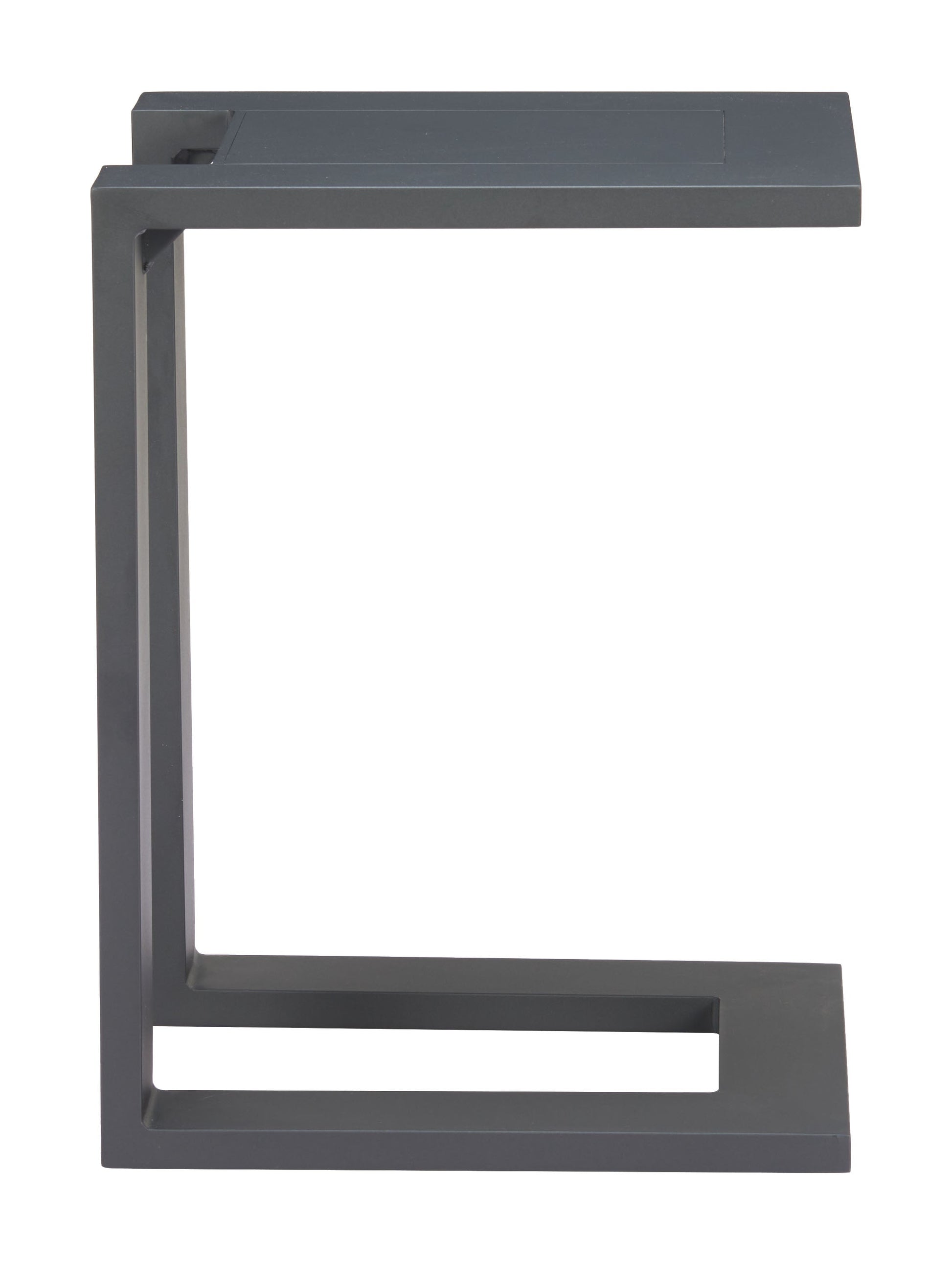 Tudi Black Outdoor Side Table - Ornate Home