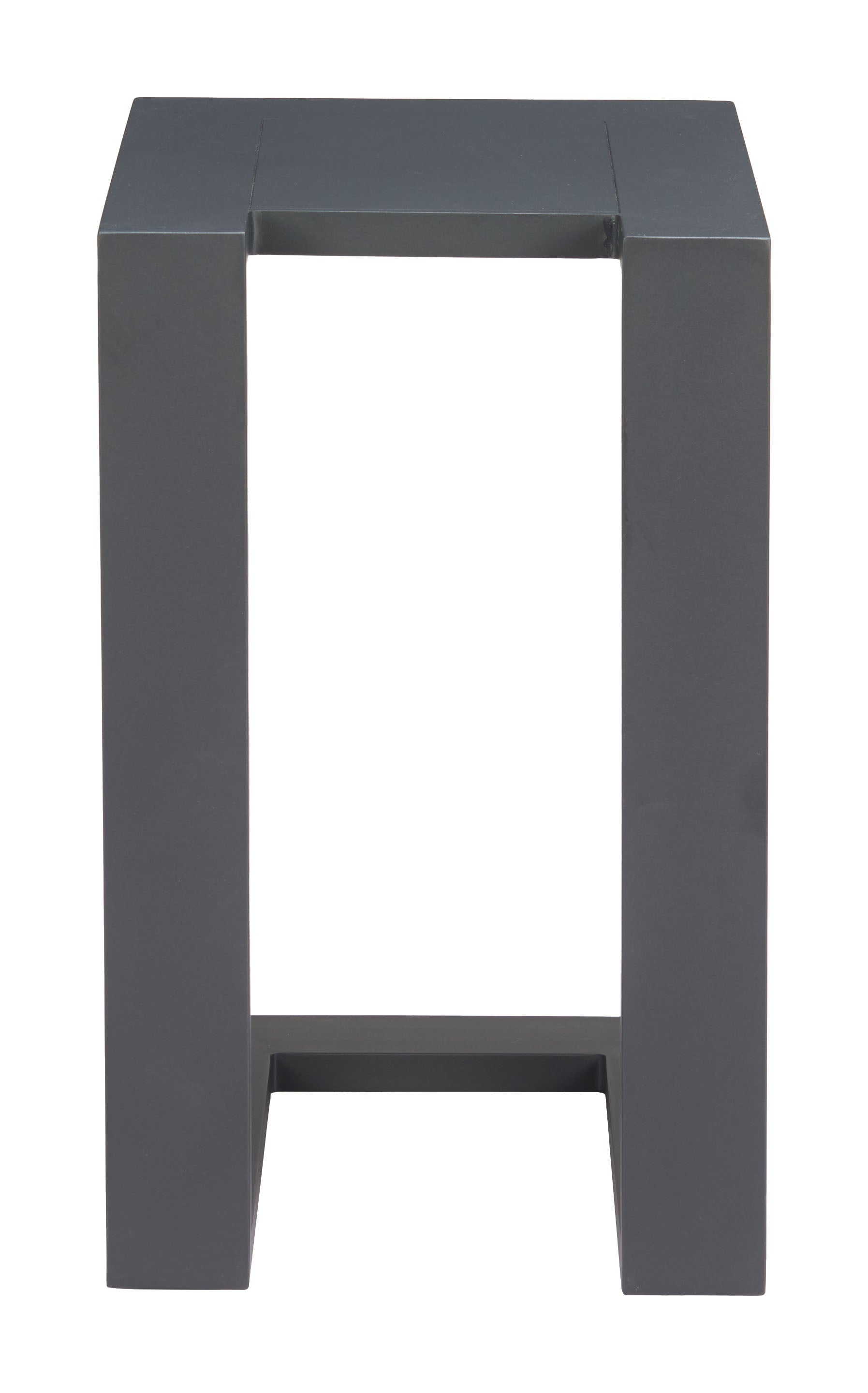 Tudi Black Outdoor Side Table - Ornate Home
