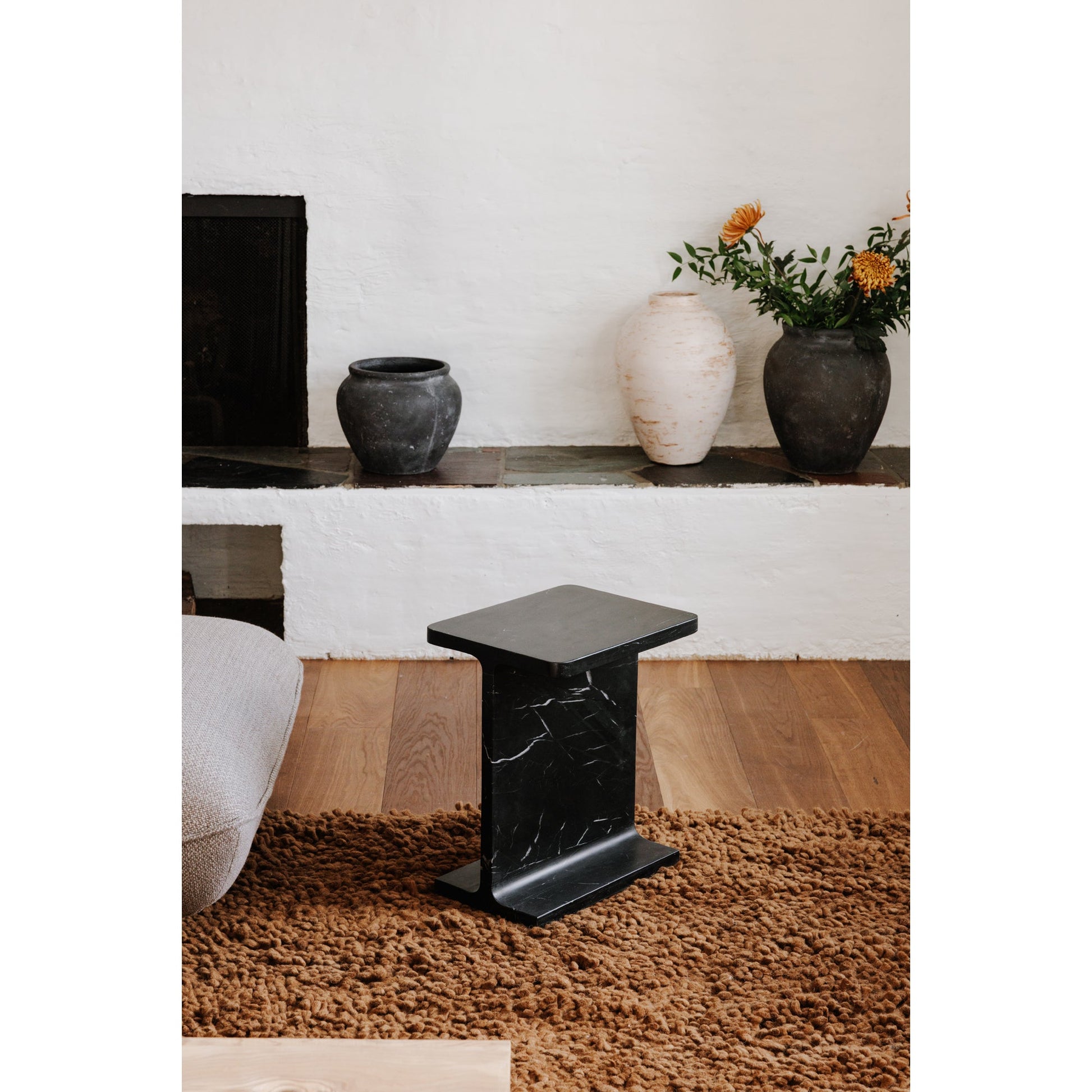 Tullia Black Accent Table - Ornate Home