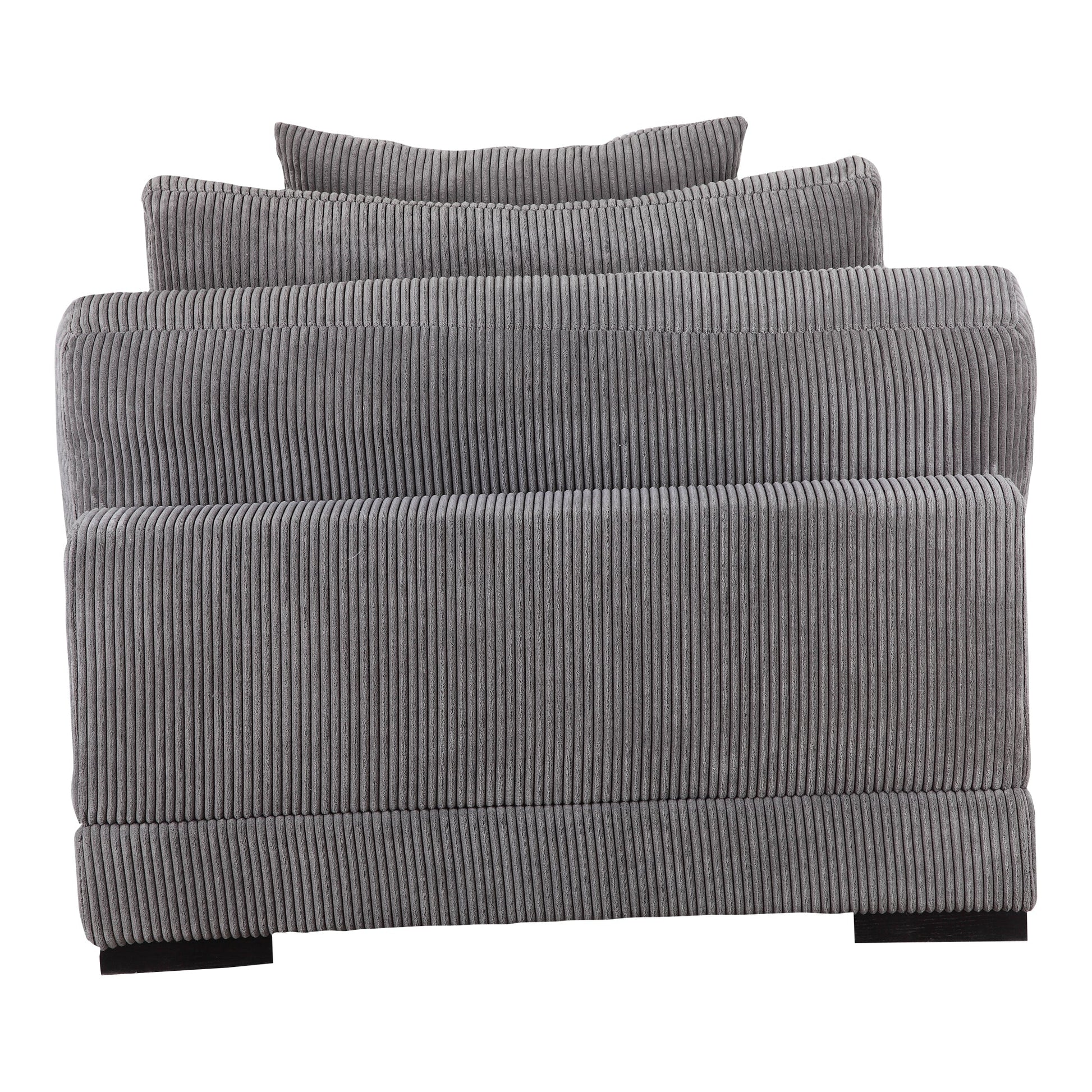 Tumble Grey Slipper Chair - Ornate Home