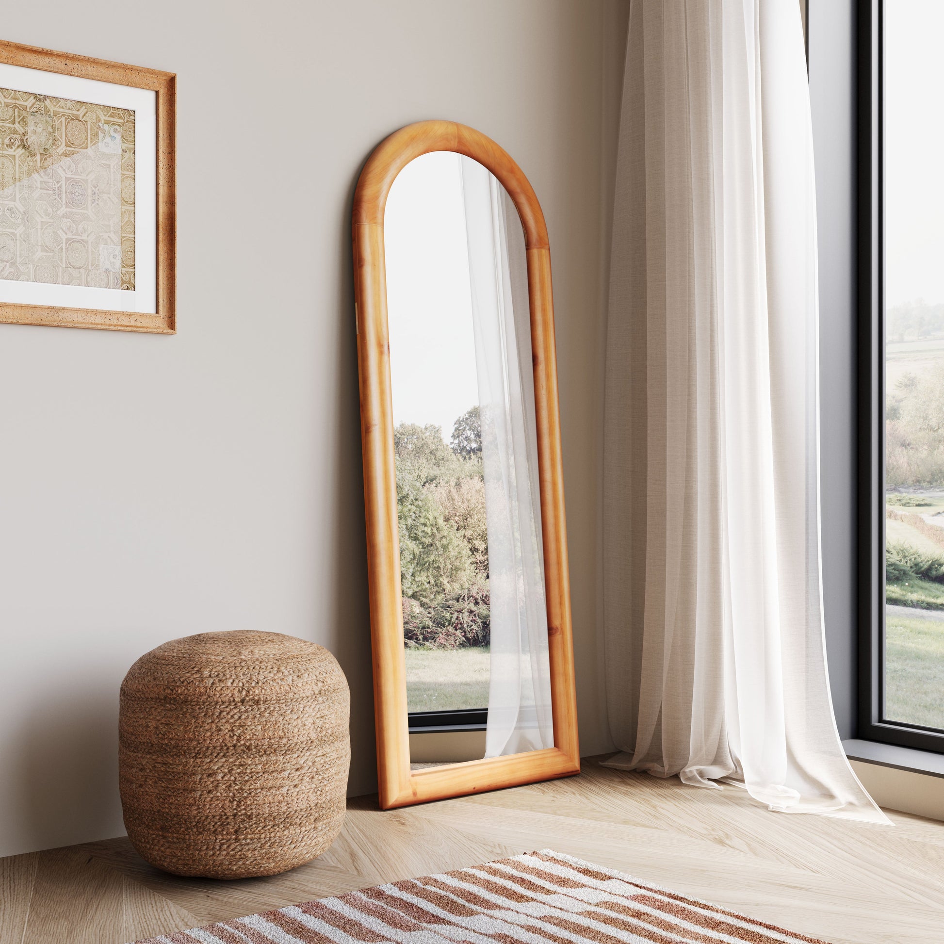 Tur Natural Mirror - Ornate Home