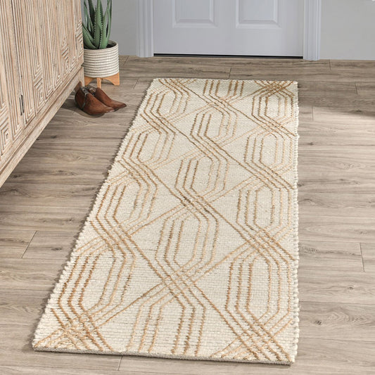 Tustin Ivory/Natural Rug - Ornate Home