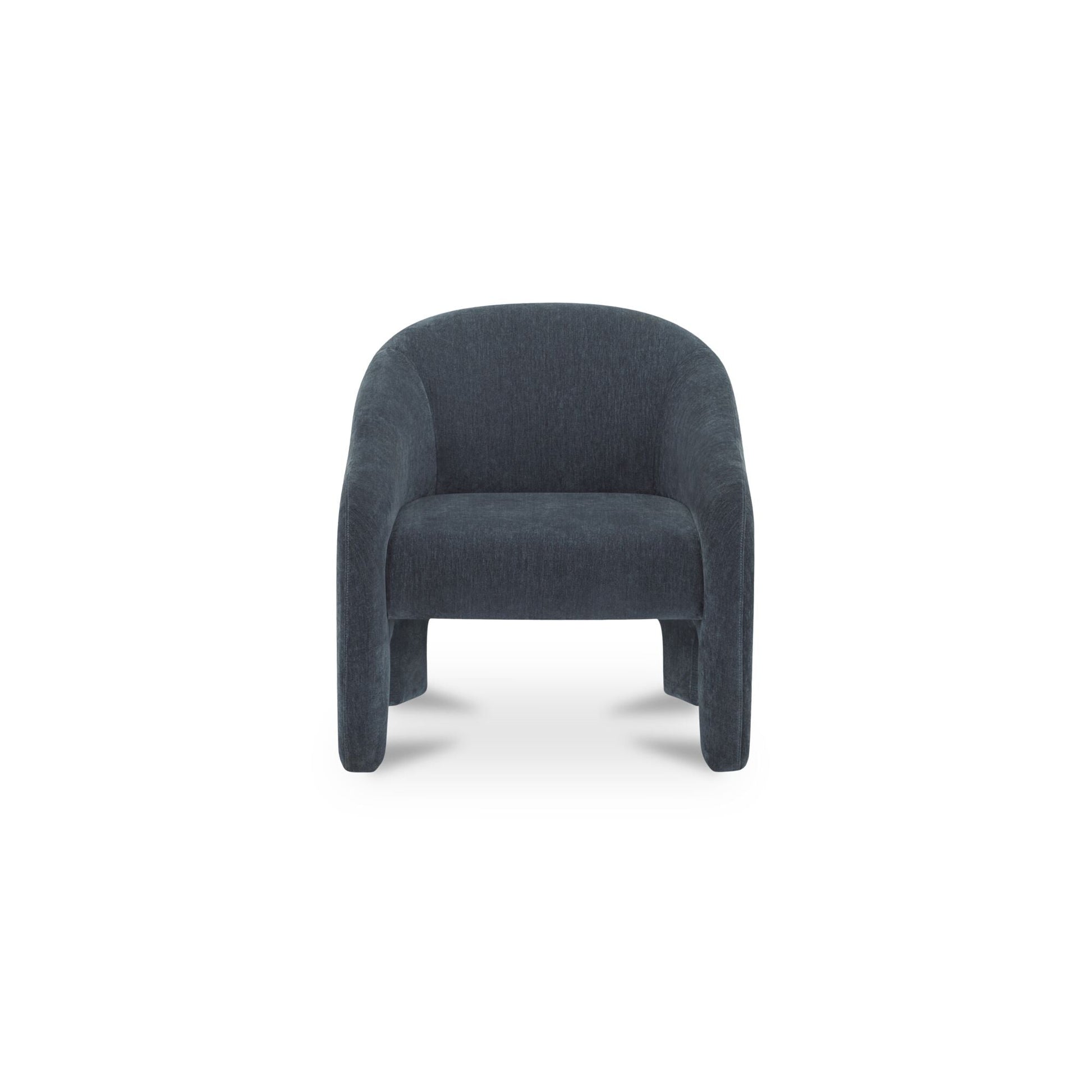 Tuva Slate Blue Accent Chair - Ornate Home