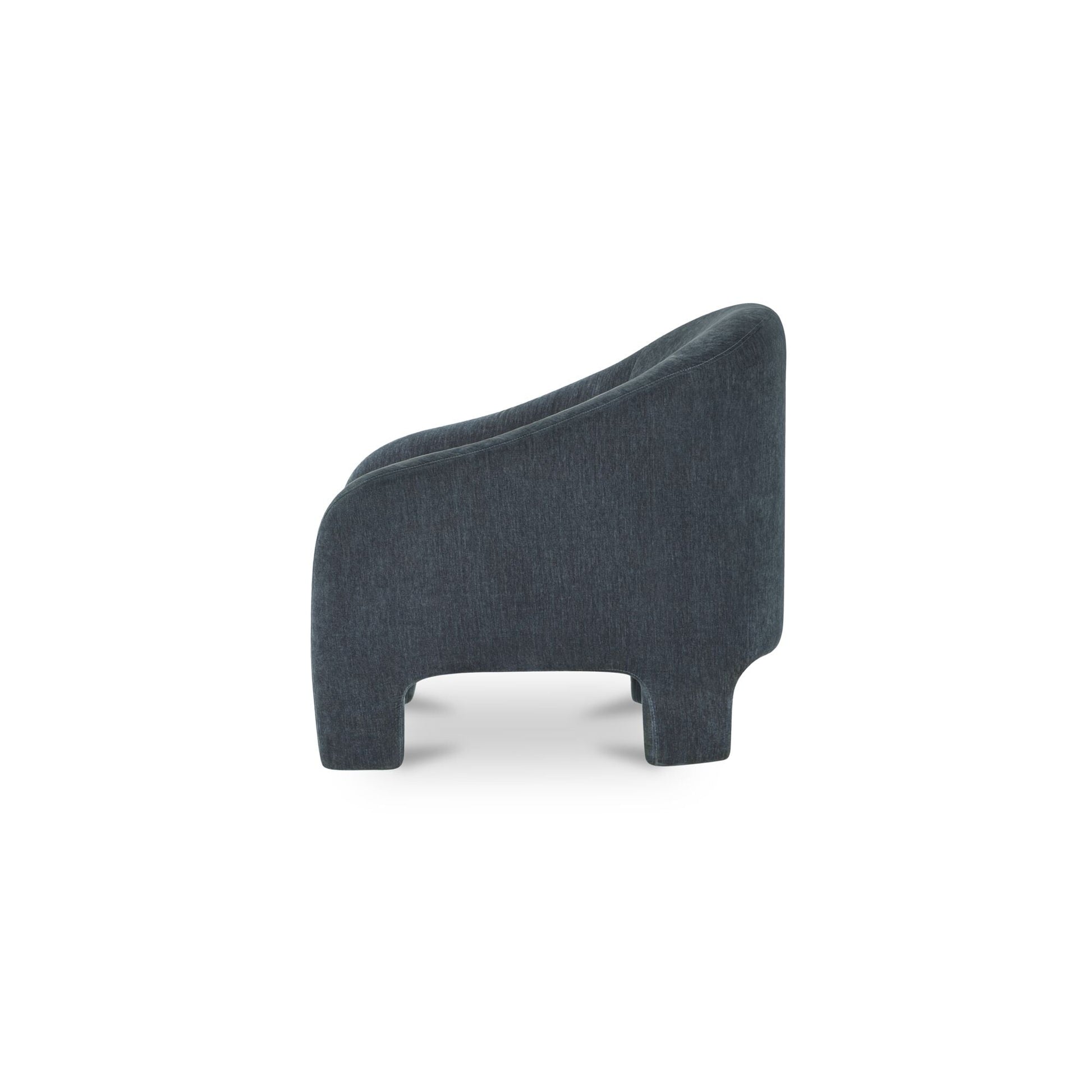 Tuva Slate Blue Accent Chair - Ornate Home