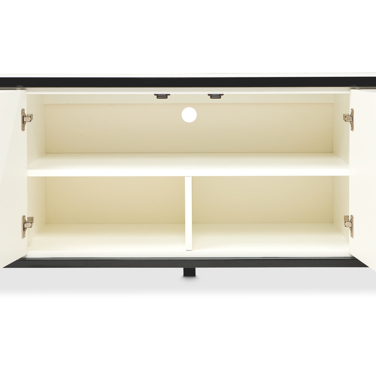 Tuxedo Black Media Cabinet - Ornate Home