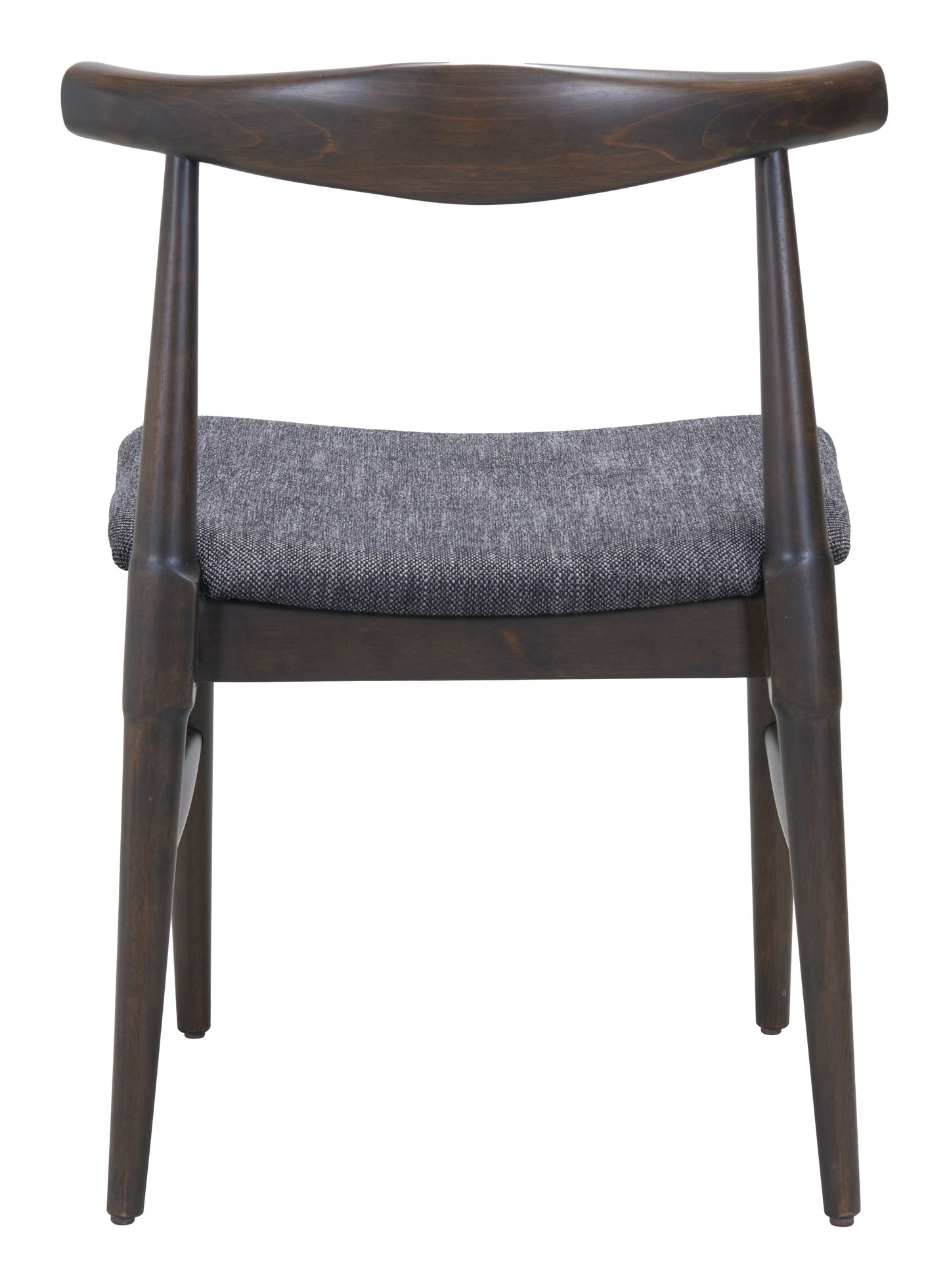 Tuzka Gray & Espresso Dining Chair (Set of 2) - Ornate Home
