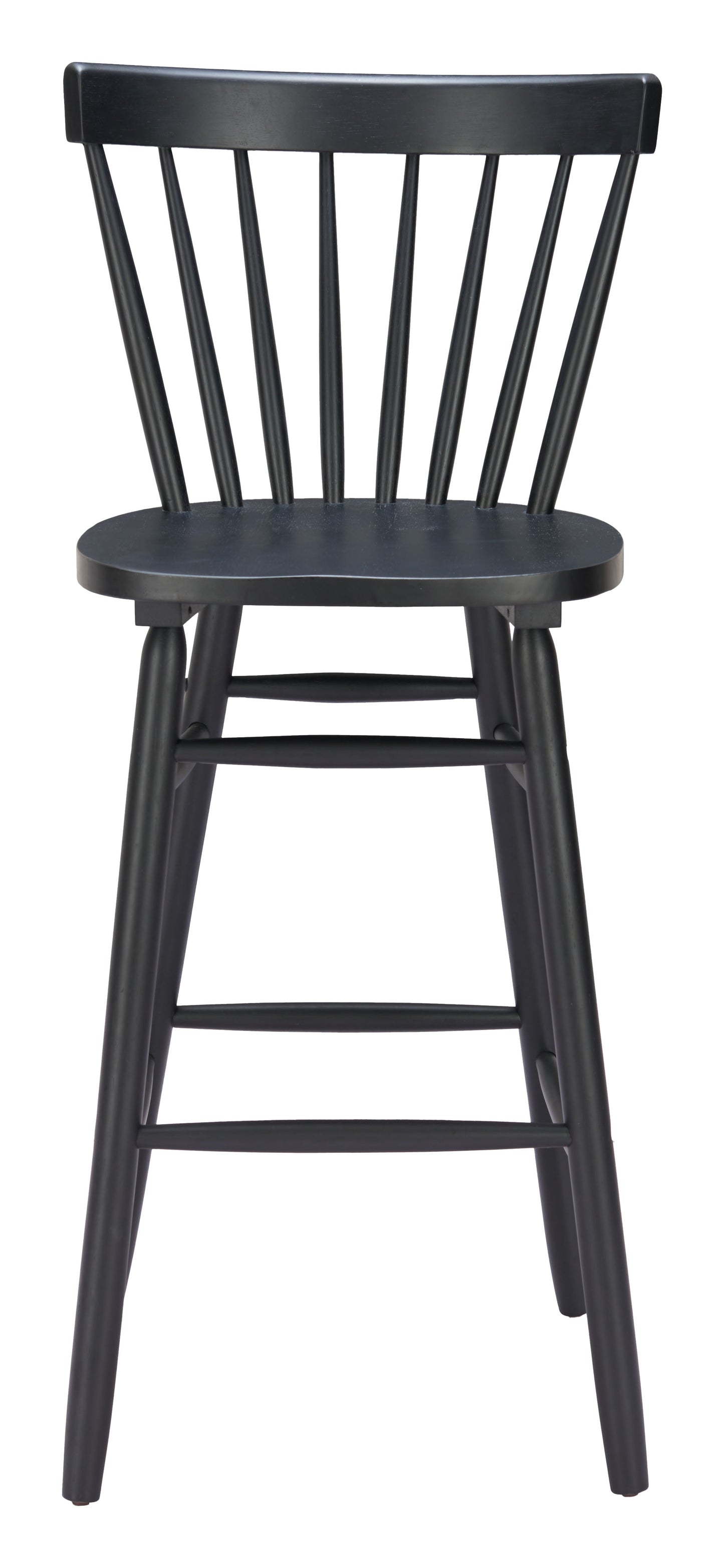 Tyce Black Barstool (Set of 2) - Ornate Home