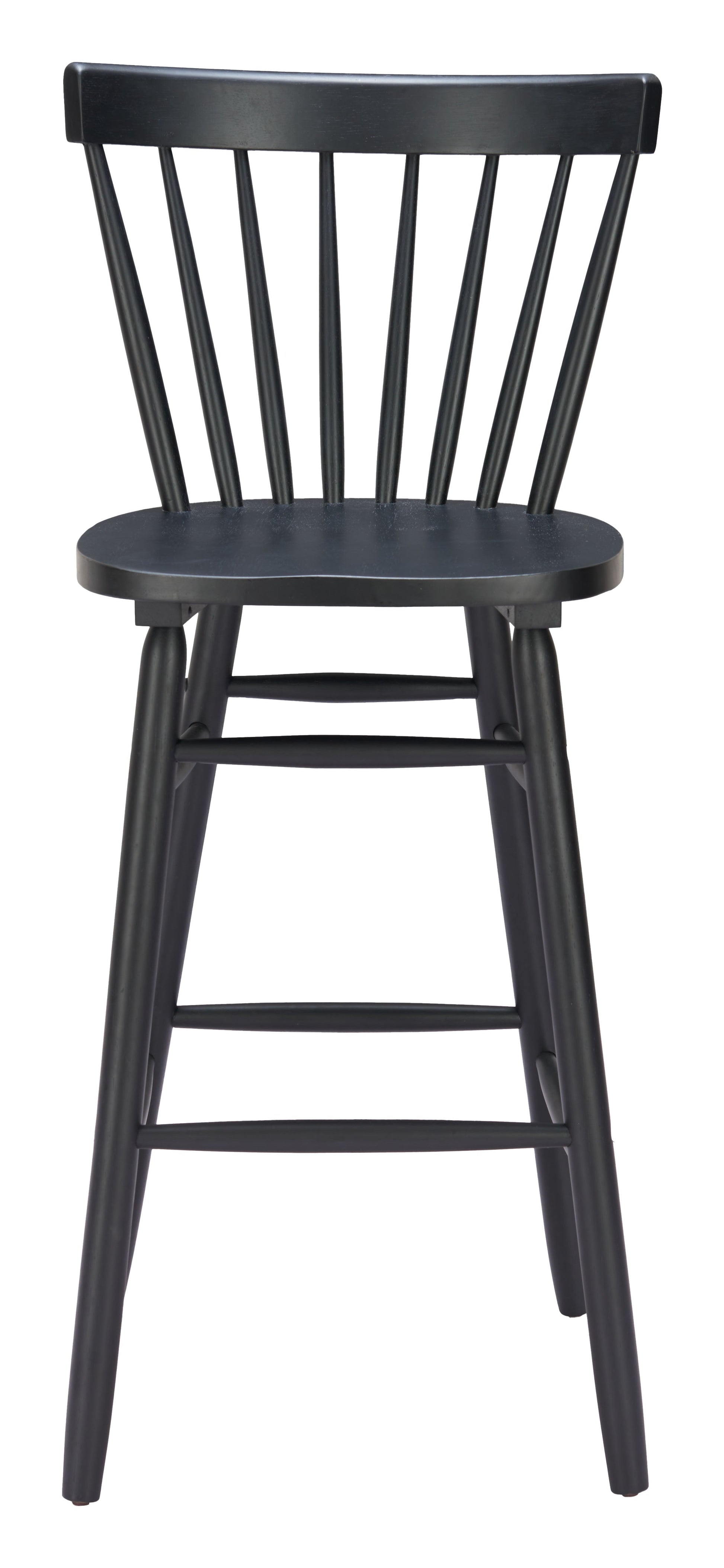 Tyce Black Barstool (Set of 2) - Ornate Home