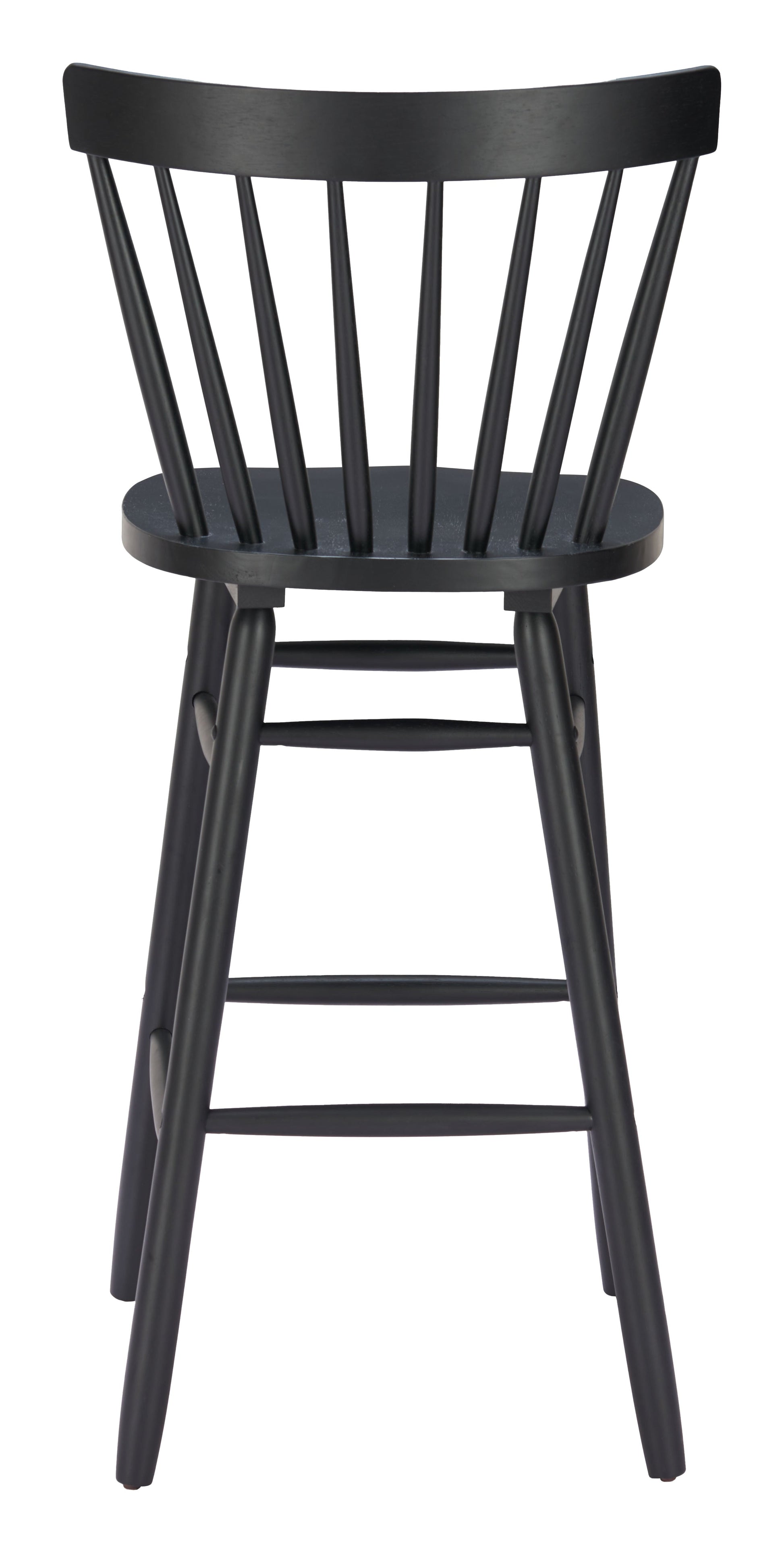 Tyce Black Barstool (Set of 2) - Ornate Home