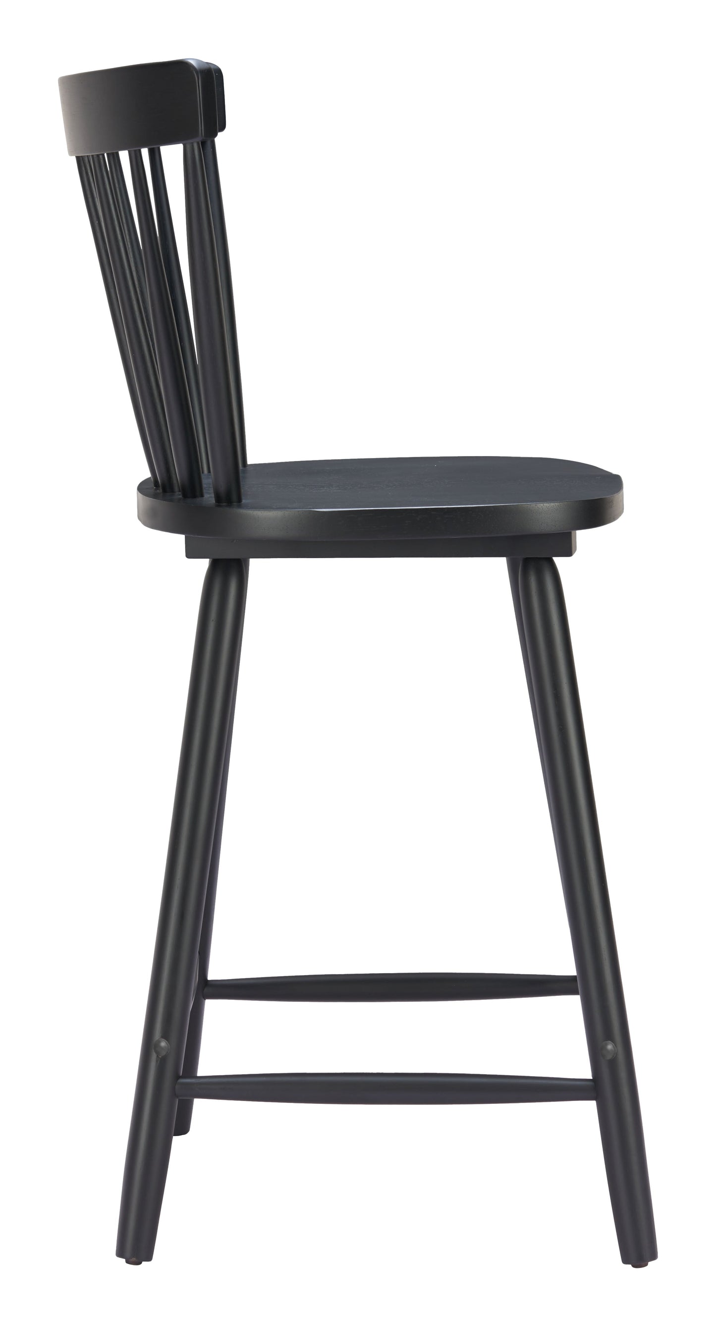 Tyce Black Counter Stool (Set of 2) - Ornate Home