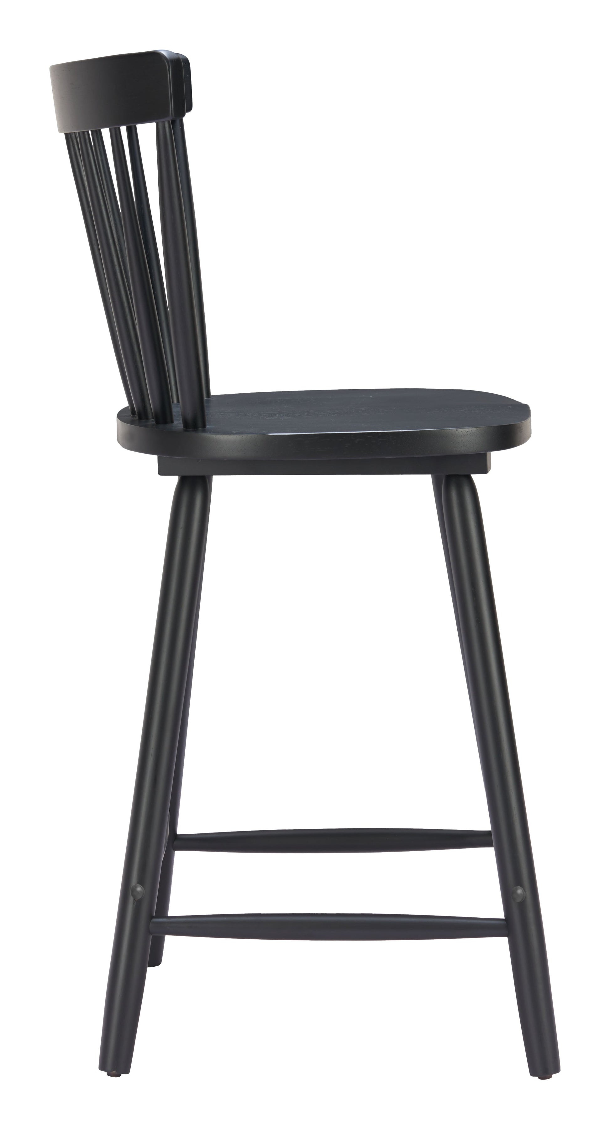 Tyce Black Counter Stool (Set of 2) - Ornate Home