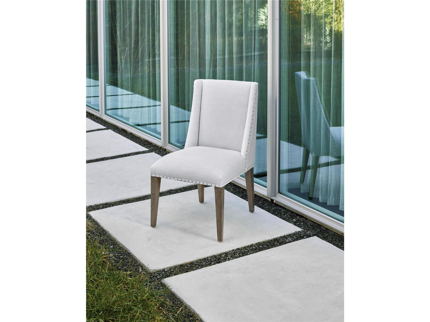 Tyndall Charcoal Dining Chair (Set of 2) - Ornate Home