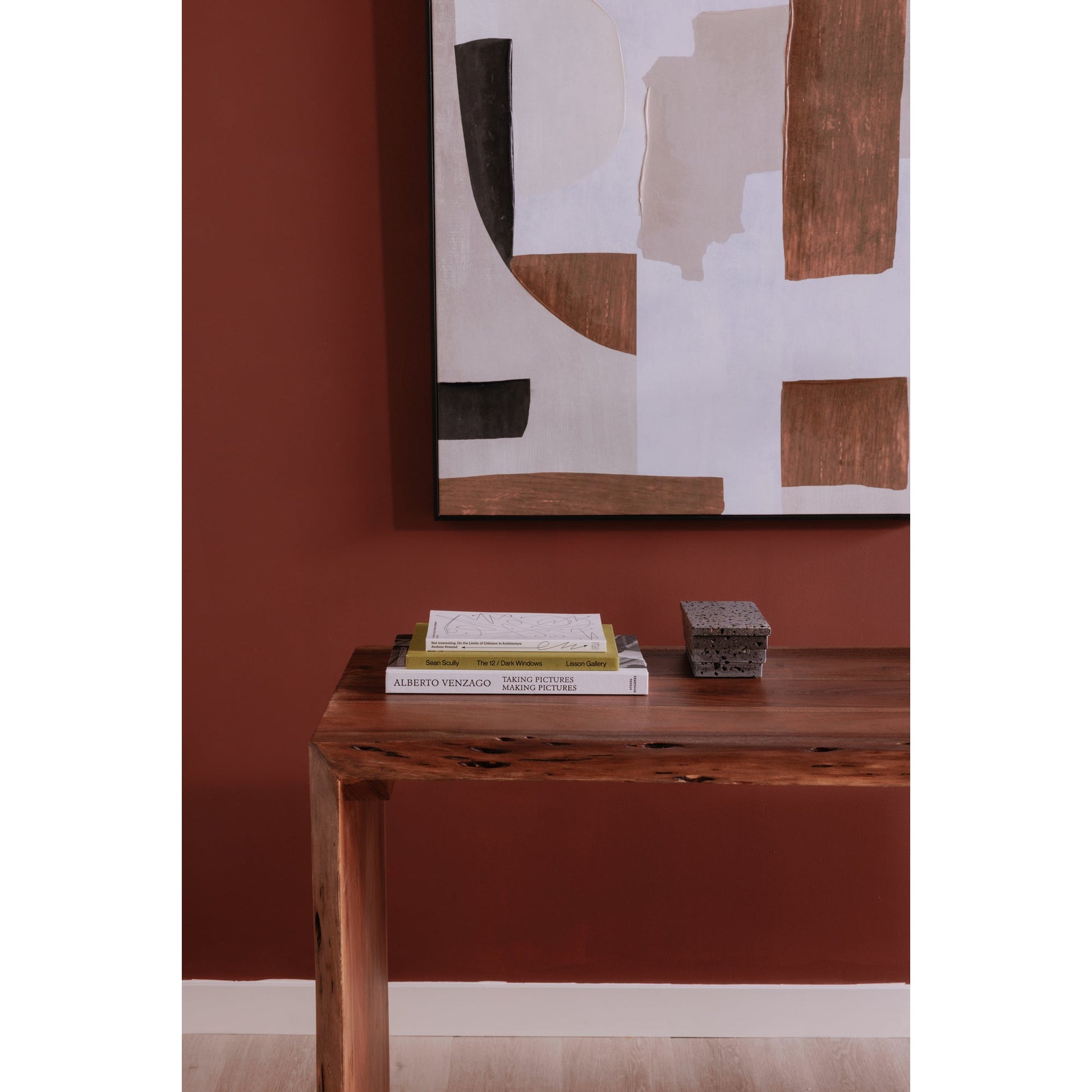 Tyrell Natural Stain Desk - Ornate Home