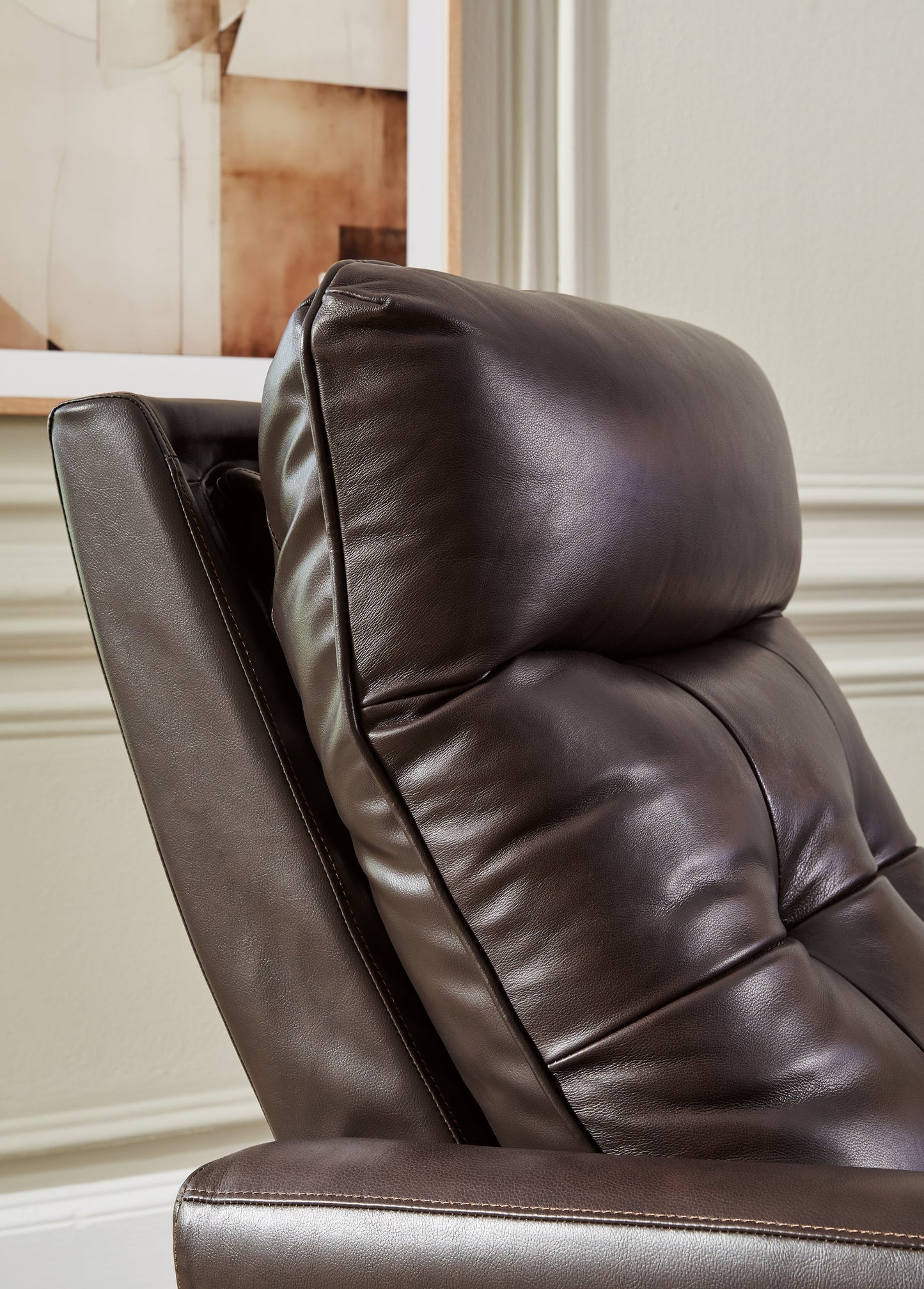 Pisgham Brown Power Recliner