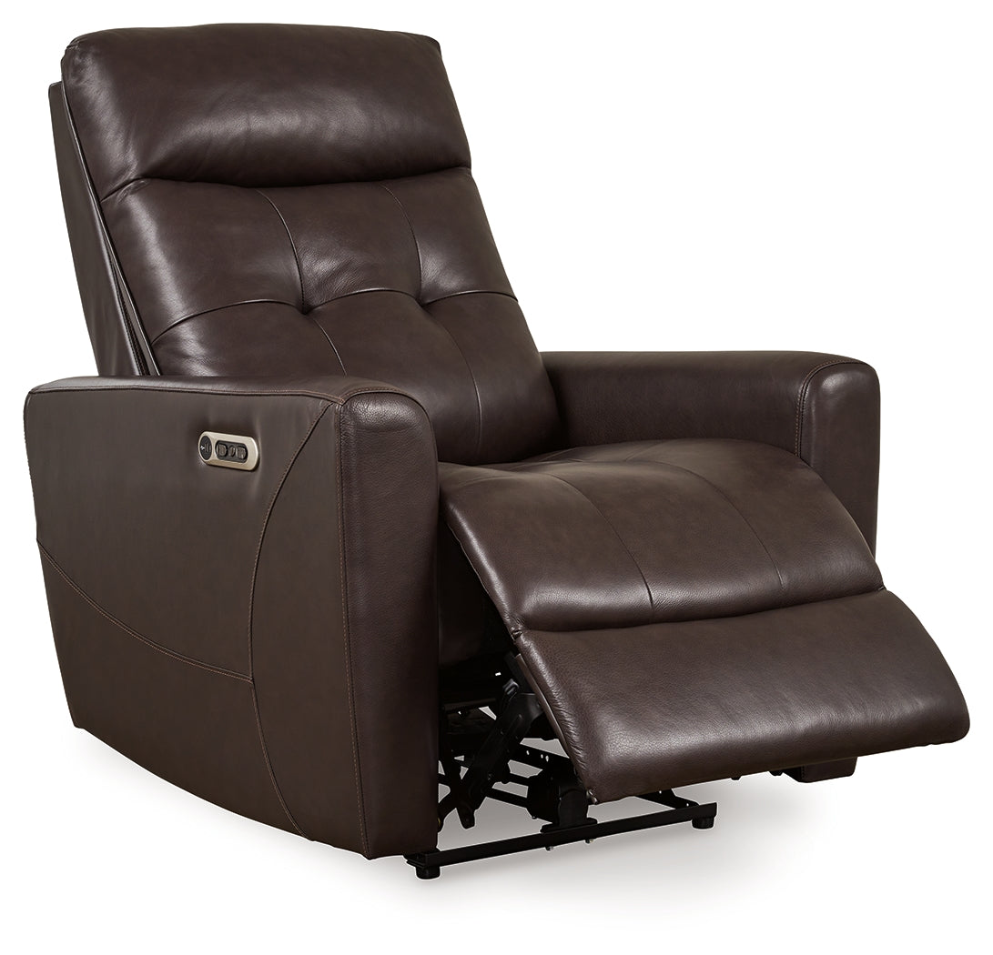 Pisgham Brown Power Recliner