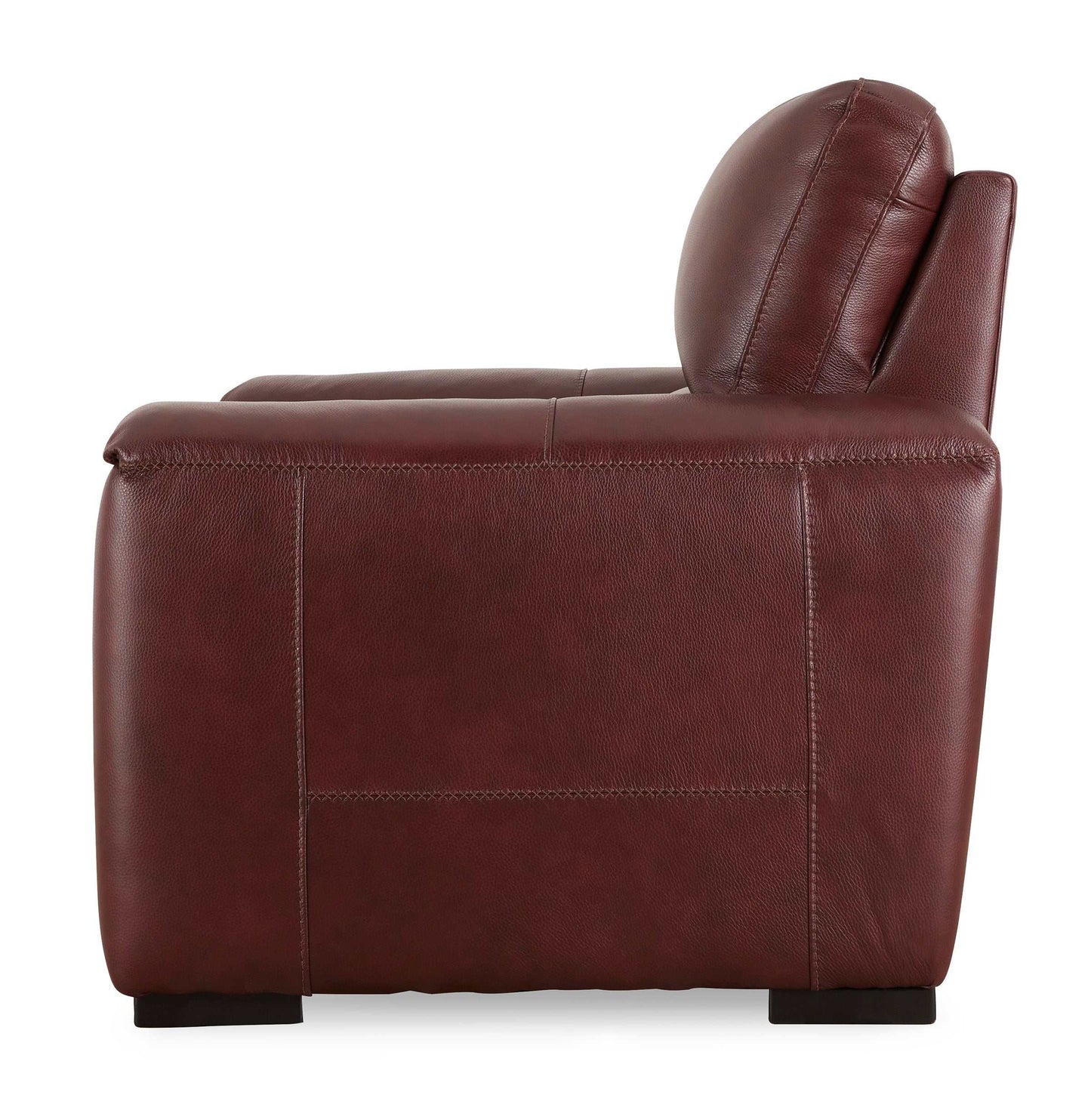 Alessandro Garnet Leather-match Power Recliner