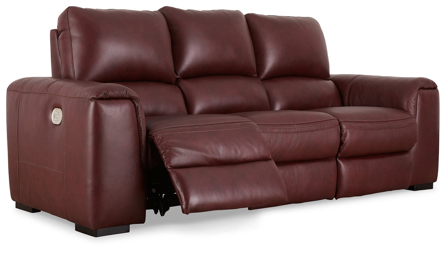 Alessandro Garnet Reclining Sofa and Recliner