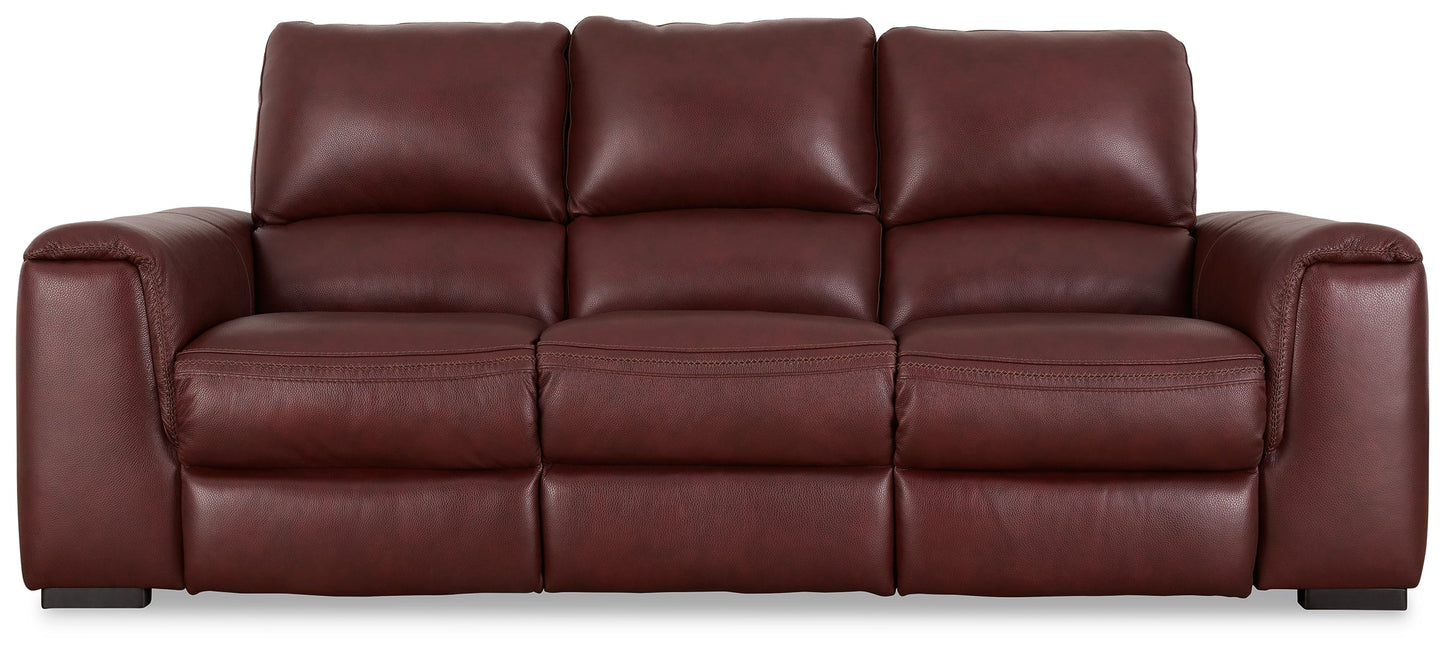 Alessandro Garnet Reclining Sofa and Recliner