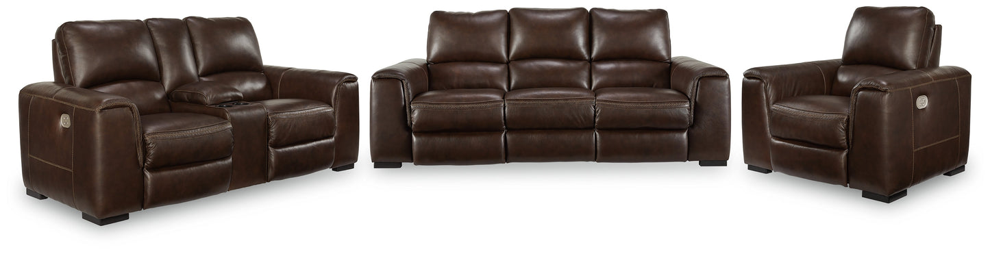 Alessandro Power Reclining Sofa, Loveseat and Recliner