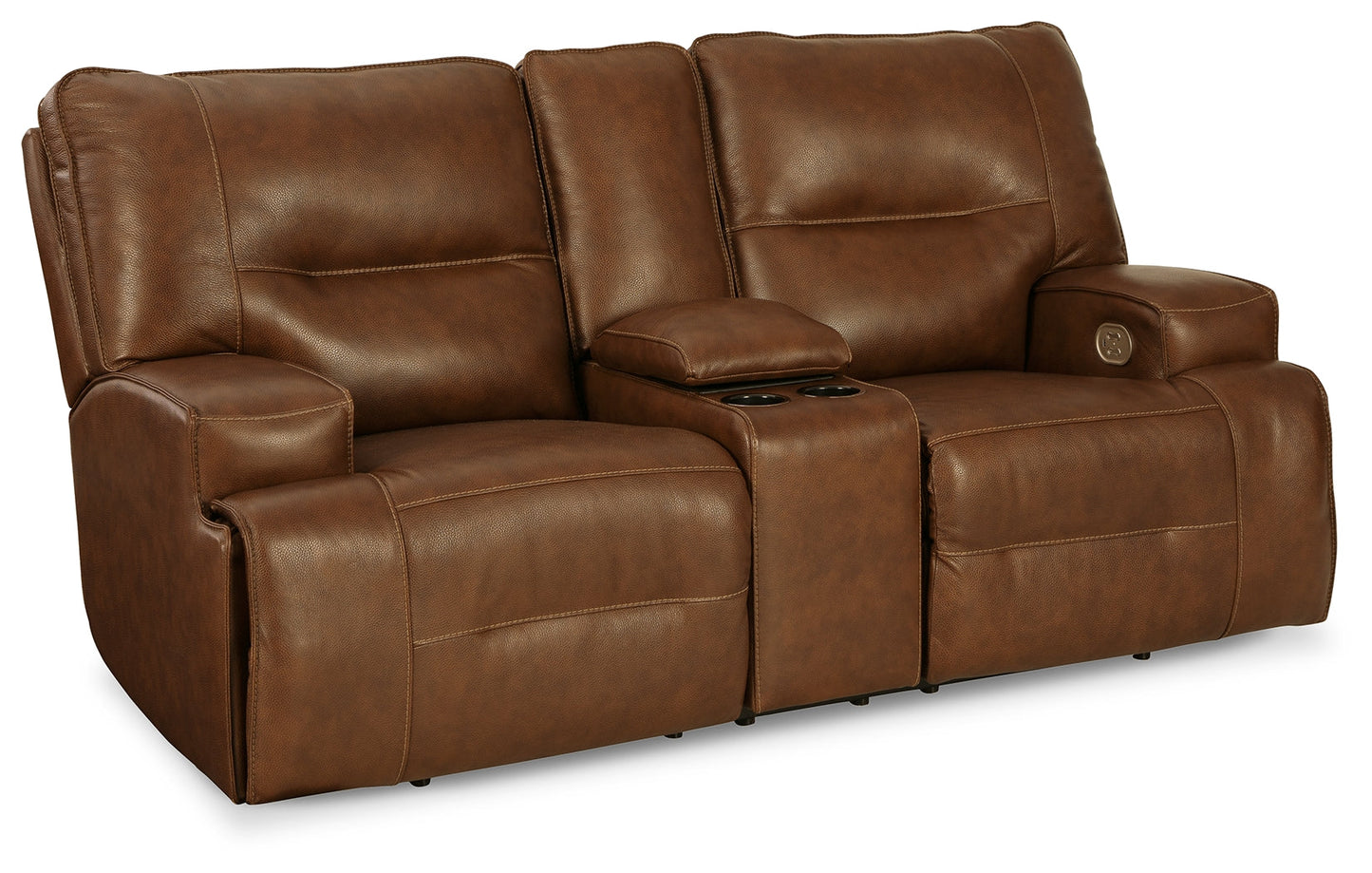 Francesca Auburn Power Reclining Sofa and Loveseat