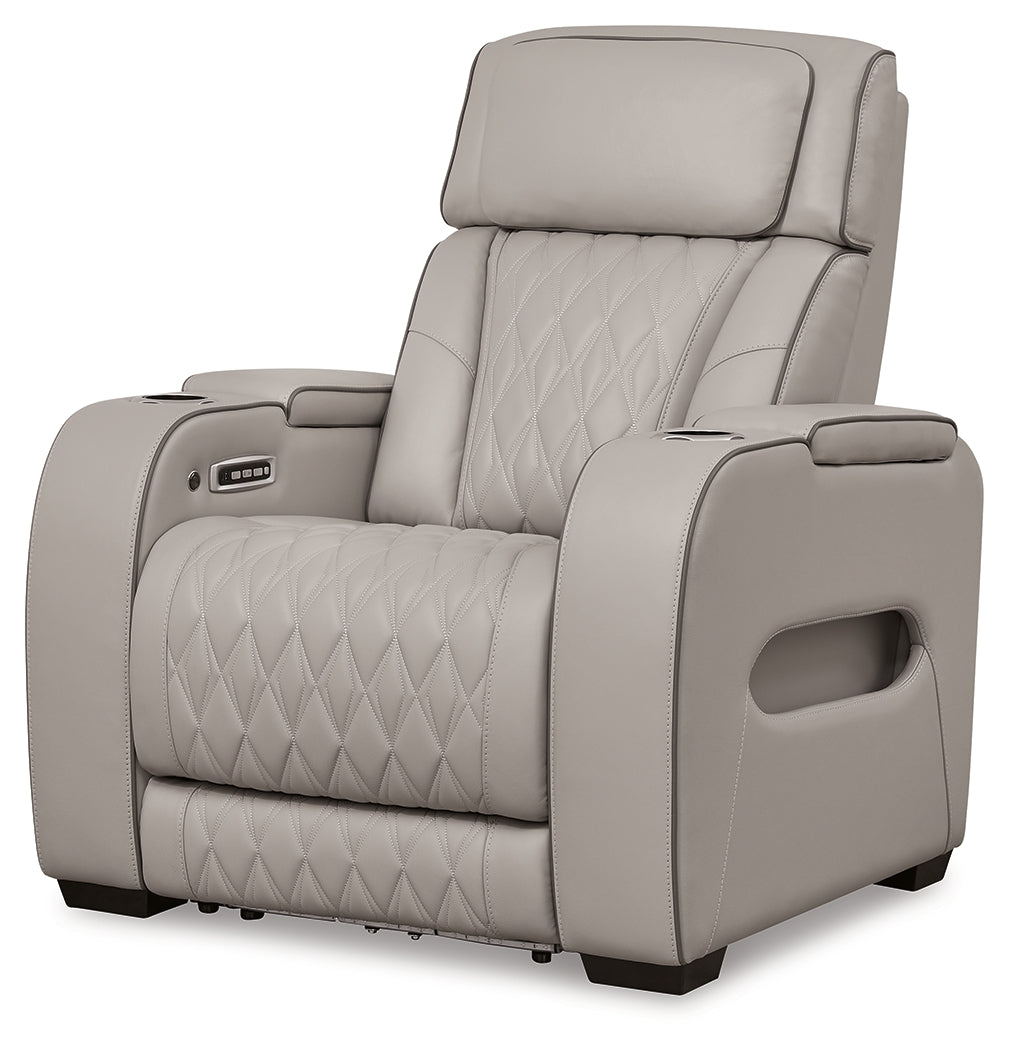 Boyington Gray Power Recliner