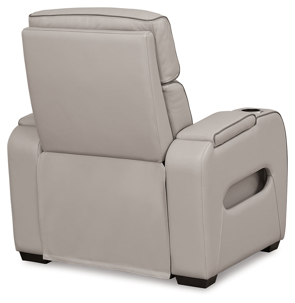 Boyington Gray Power Recliner