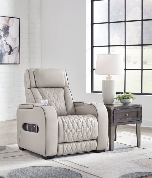 Boyington Gray Power Recliner