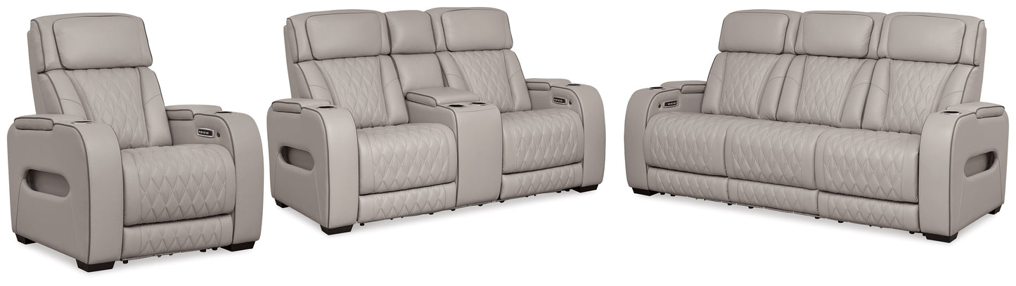 Boyington Power Reclining Sofa, Loveseat and Recliner