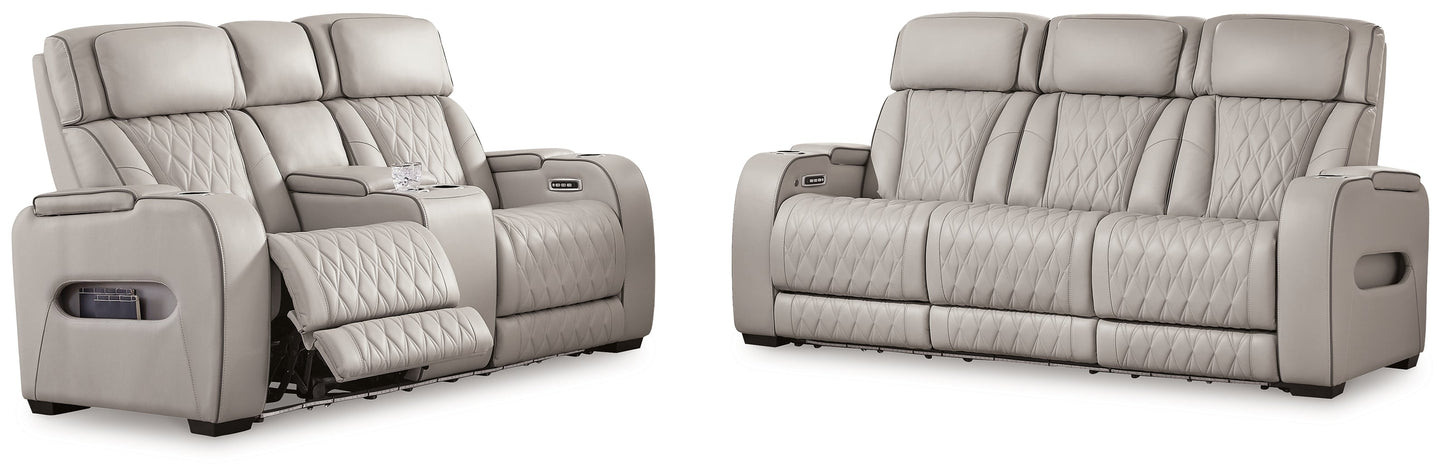 Boyington Power Reclining Sofa, Loveseat and Recliner