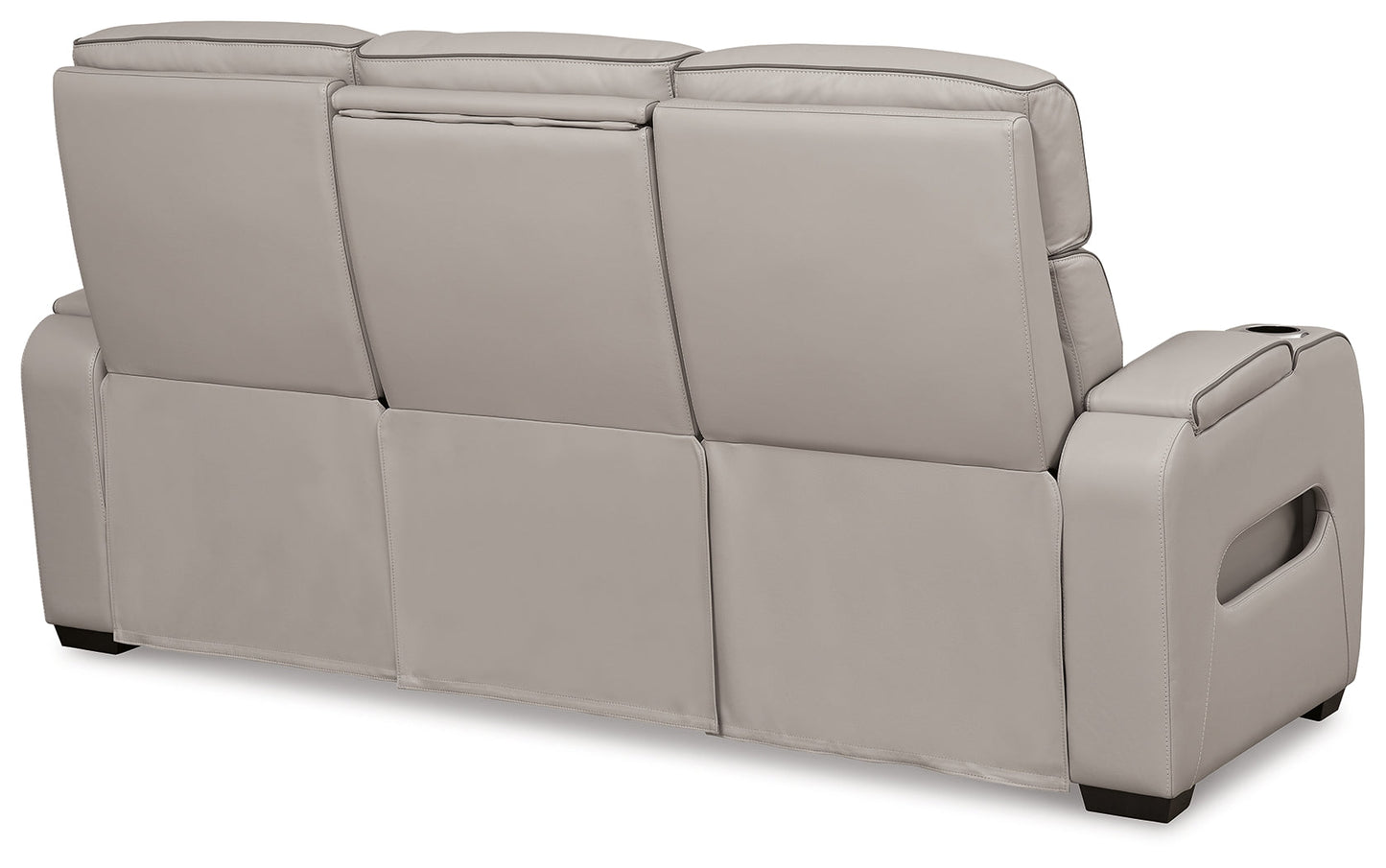 Boyington Gray Power Reclining Sofa