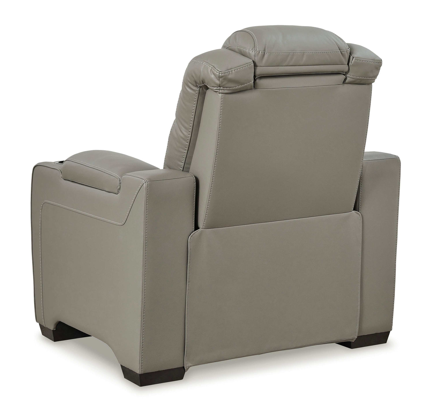 Backtrack Gray Power Recliner