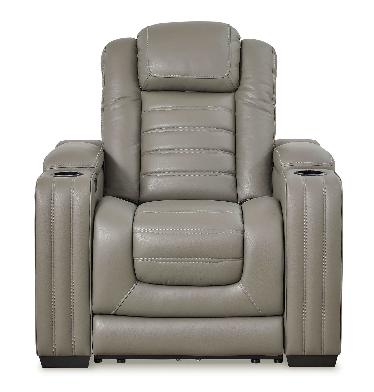 Backtrack Gray Power Recliner